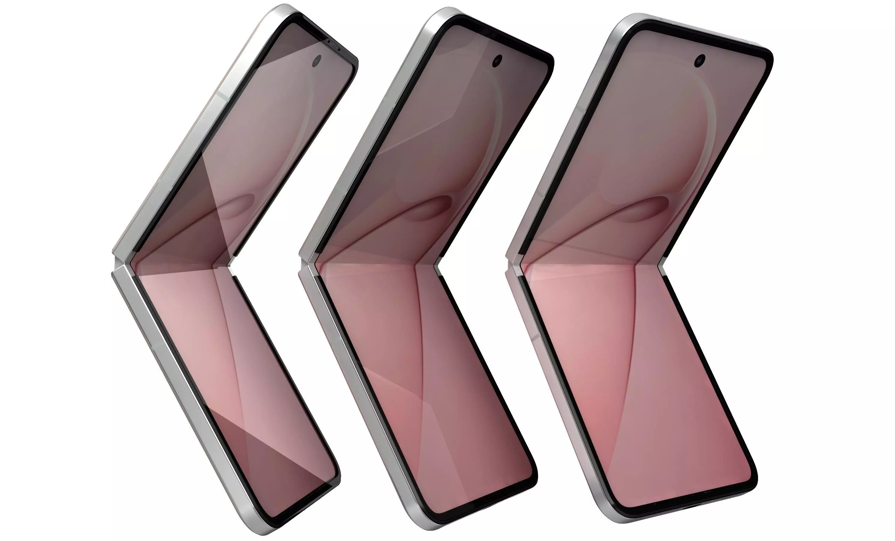 Huawei Nova Flip S Sakura Fan 3D model_1