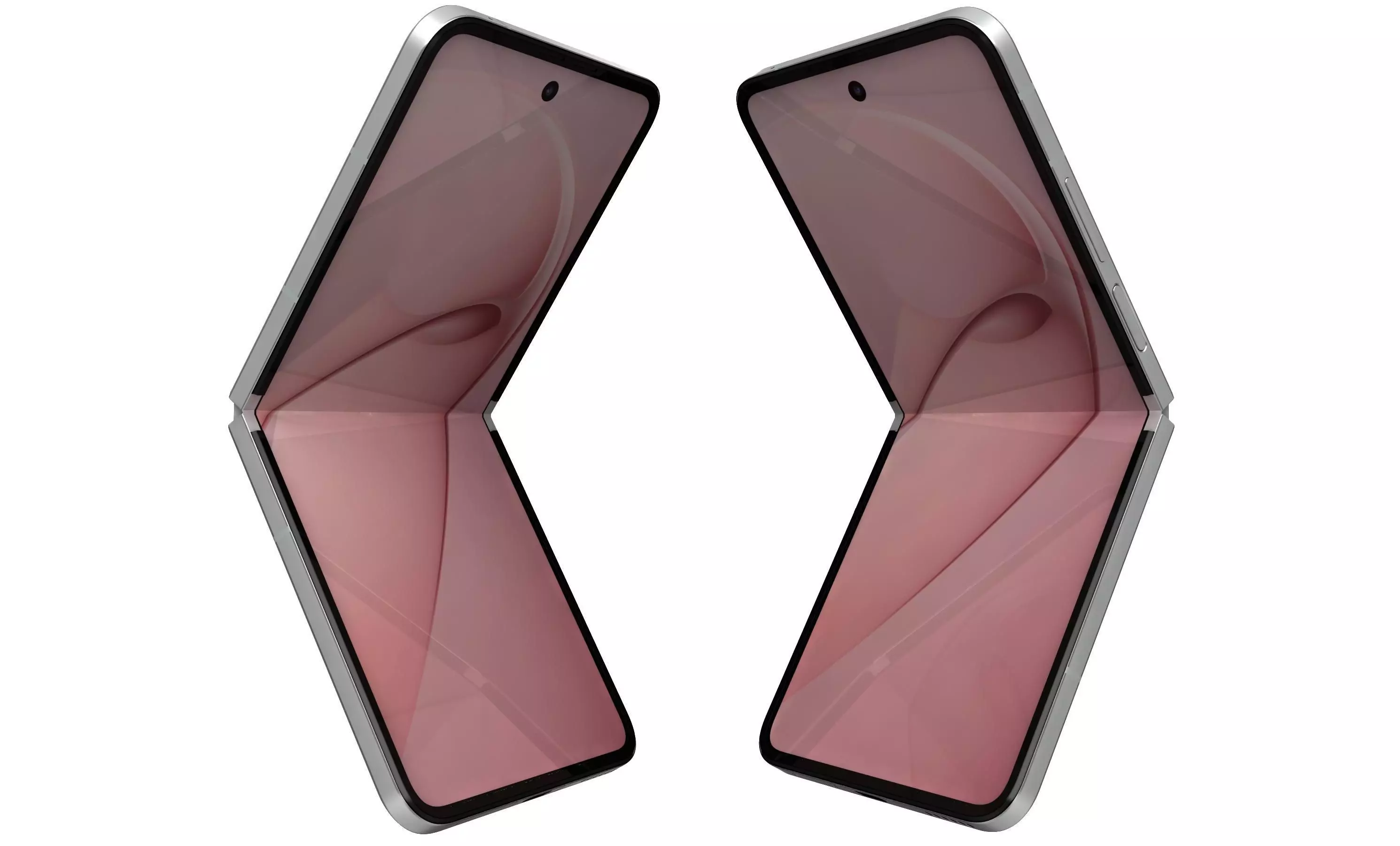 Huawei Nova Flip S Sakura Fan 3D model_27