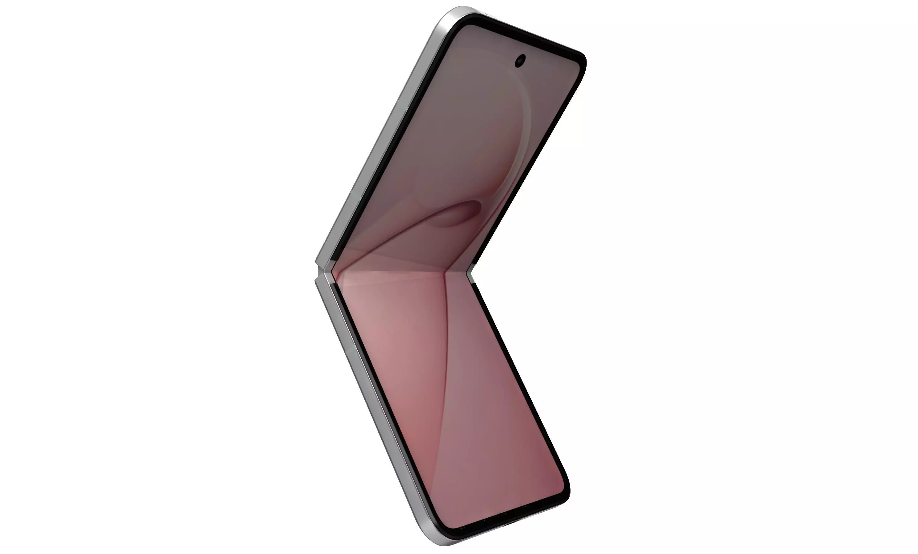 Huawei Nova Flip S Sakura Fan 3D model_30