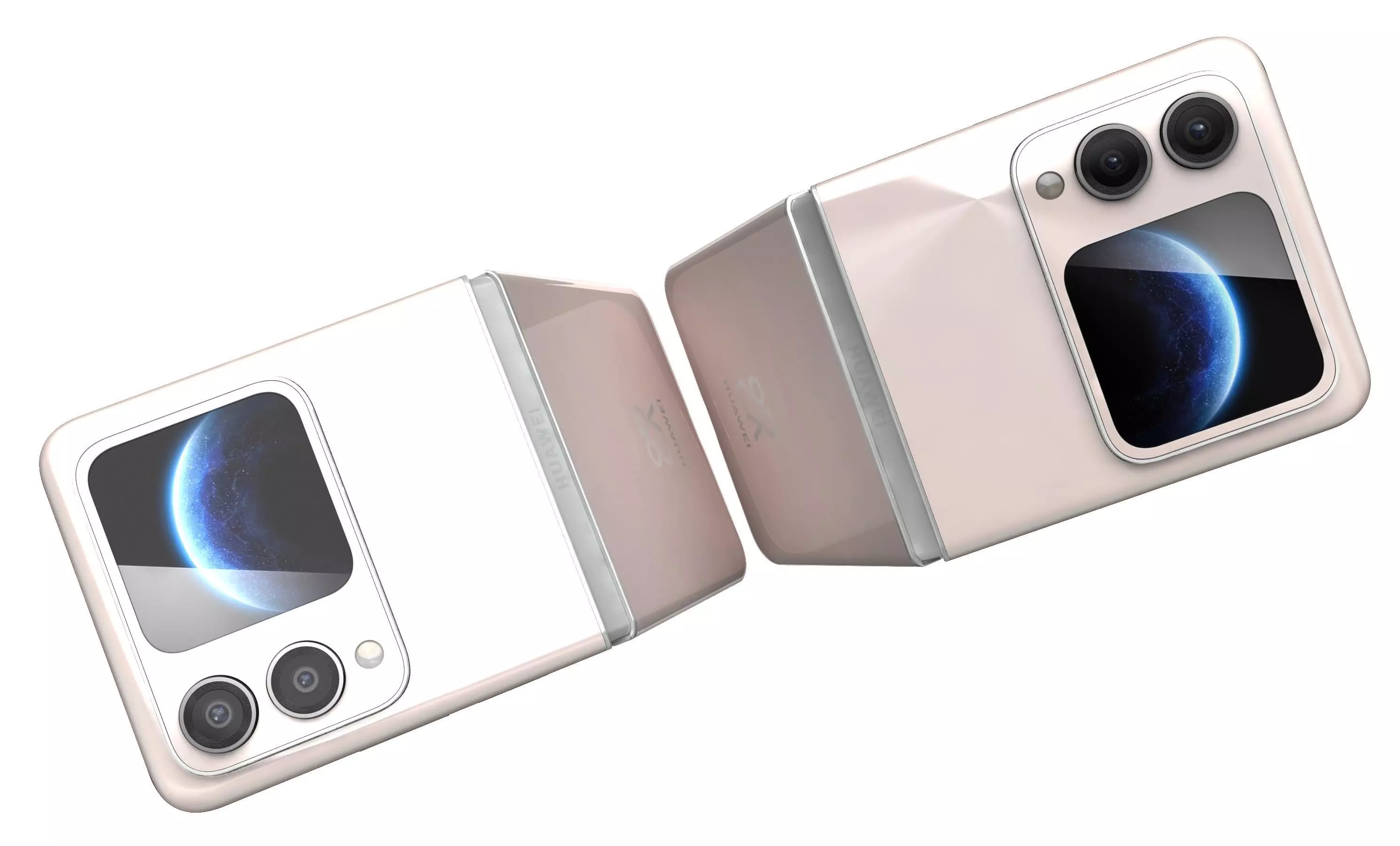 Huawei Nova Flip S Sakura Fan 3D model_13