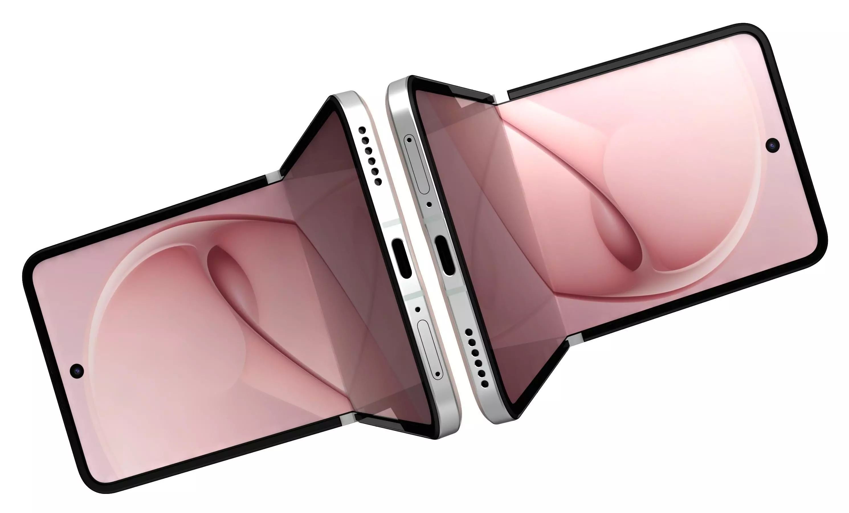 Huawei Nova Flip S Sakura Fan 3D model_11