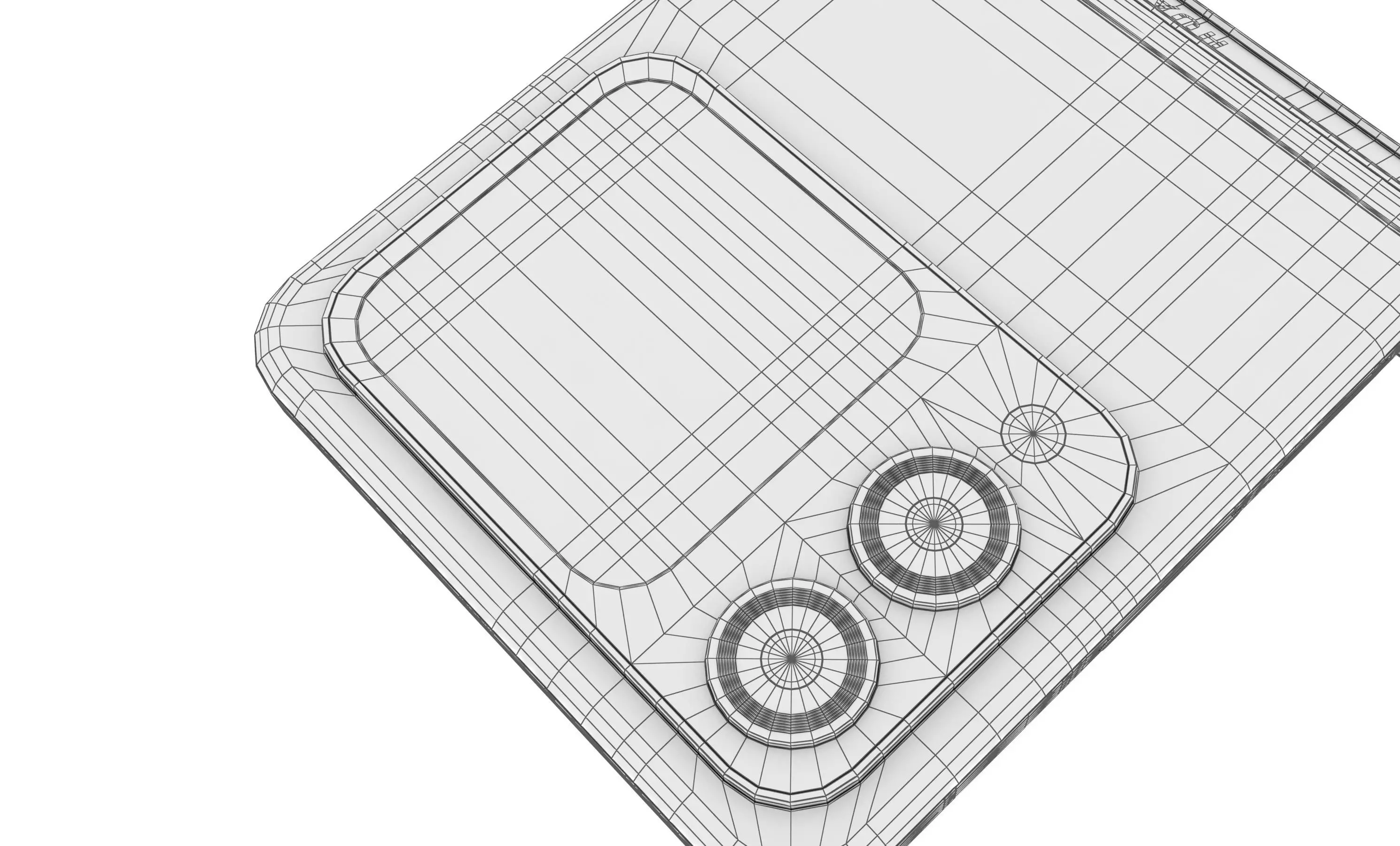Huawei Nova Flip S Sakura Fan 3D model_25