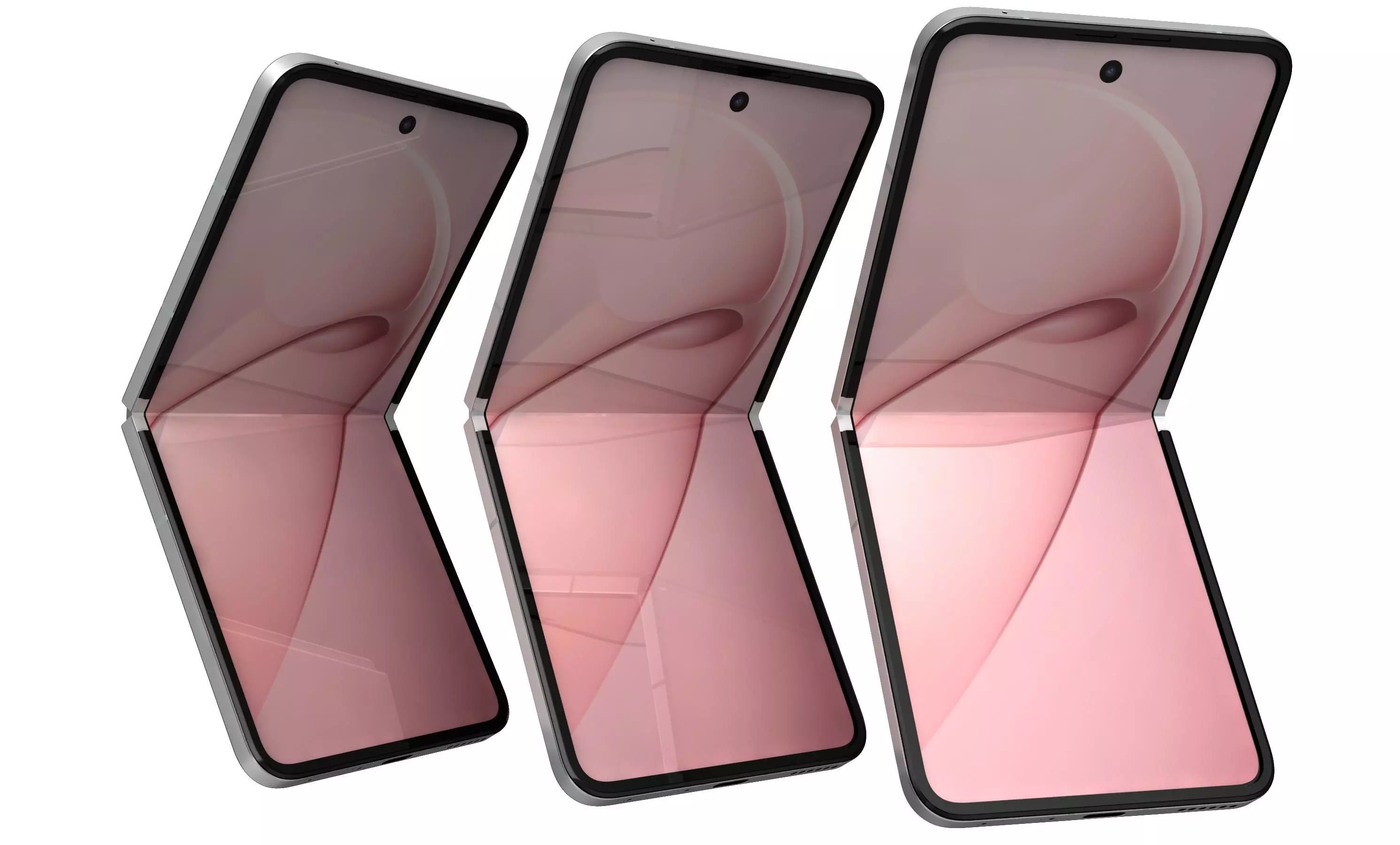 Huawei Nova Flip S Sakura Fan 3D model_12