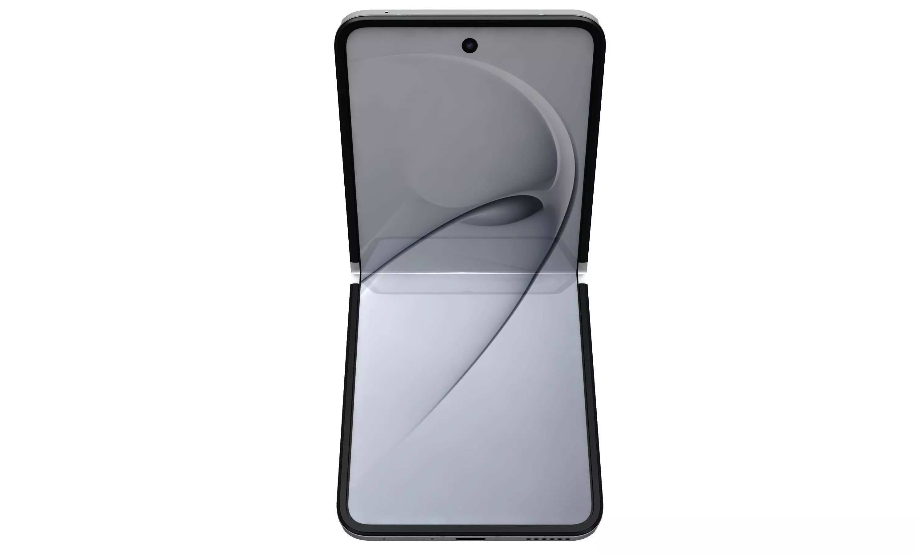 Huawei Nova Flip S Zero White 3D model_29