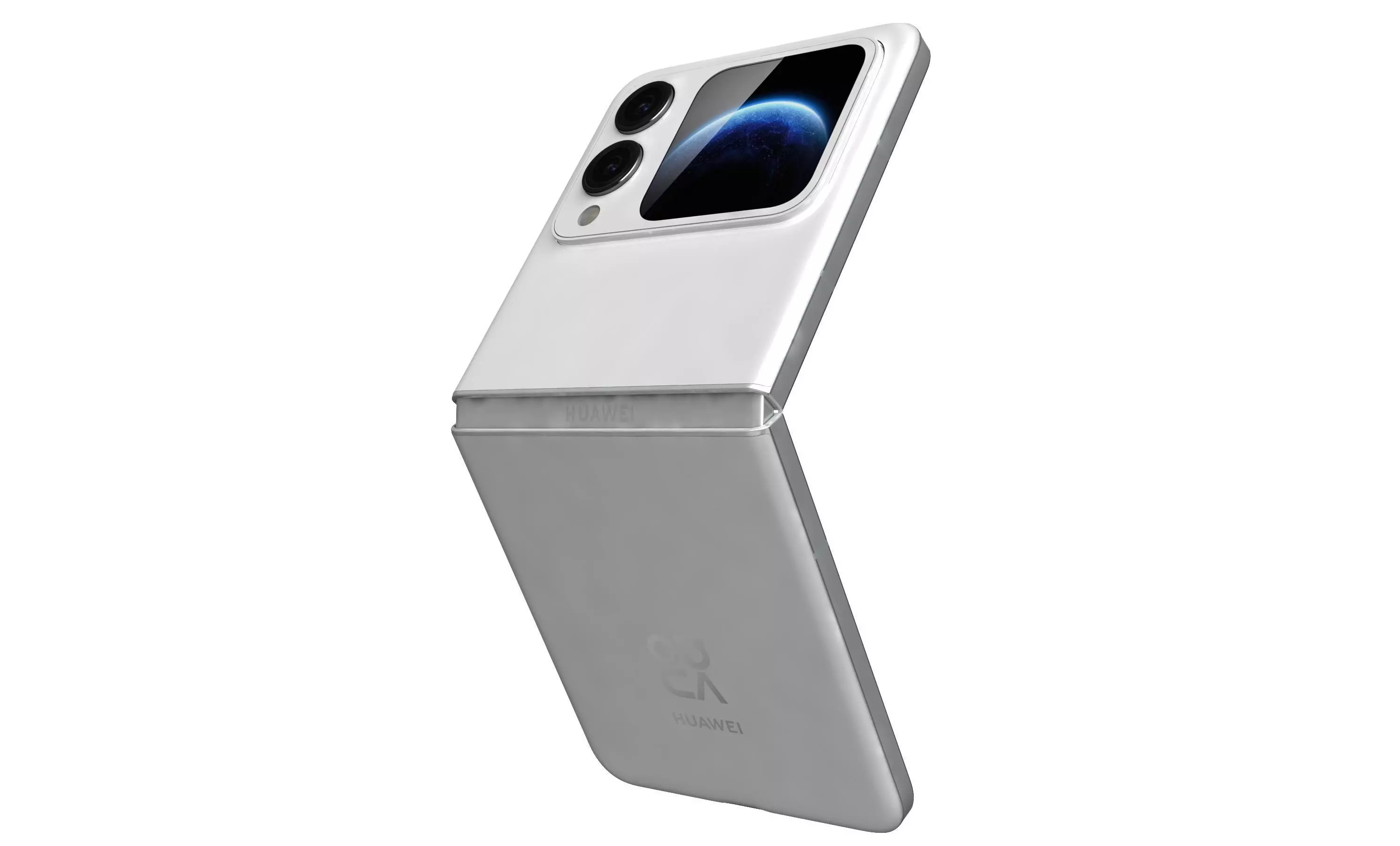 Huawei Nova Flip S Zero White 3D model_31