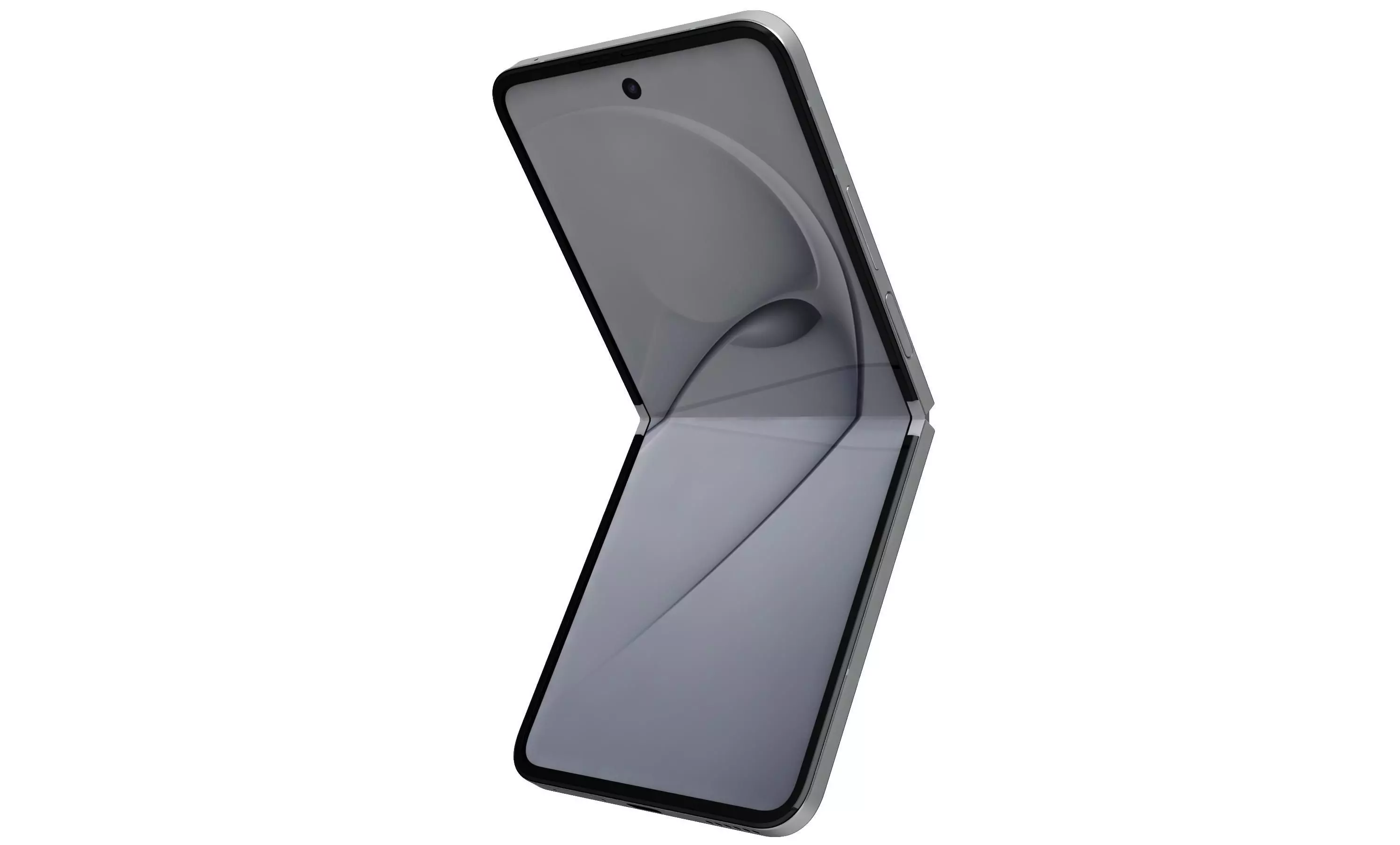 Huawei Nova Flip S Zero White 3D model_4