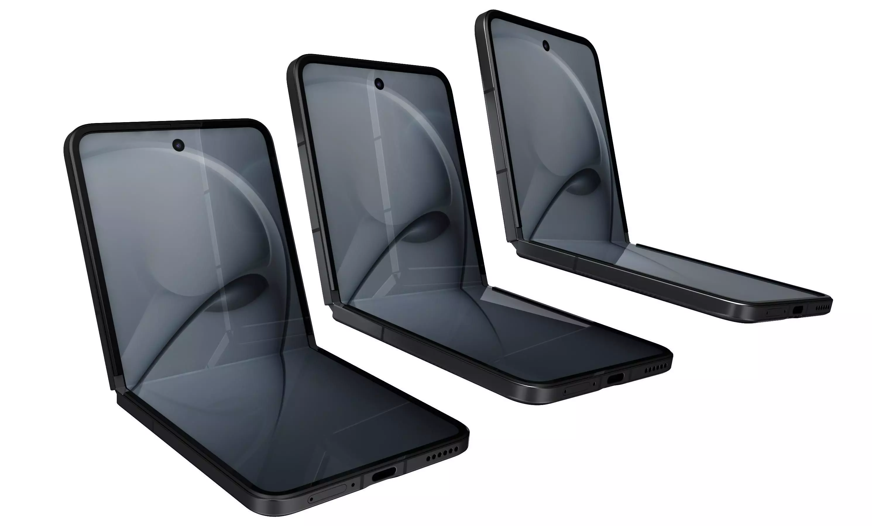 Huawei Nova Flip S All Colors 3D model_25