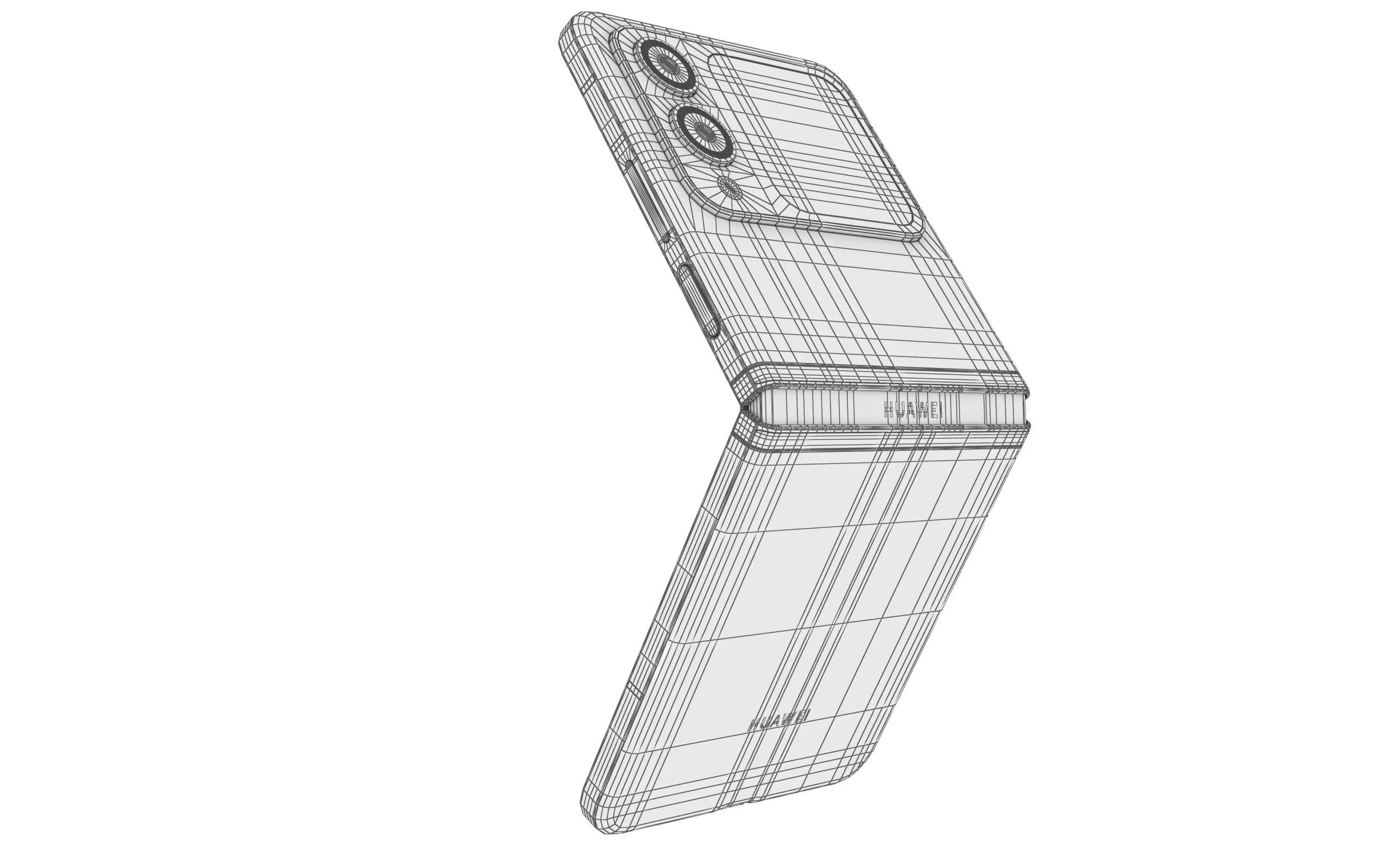 Huawei Nova Flip S All Colors 3D model_34