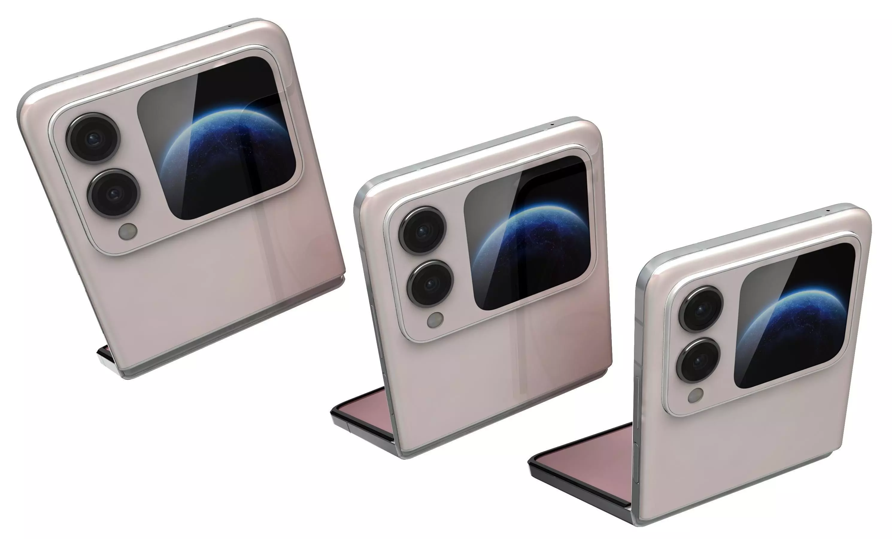 Huawei Nova Flip S All Colors 3D model_15