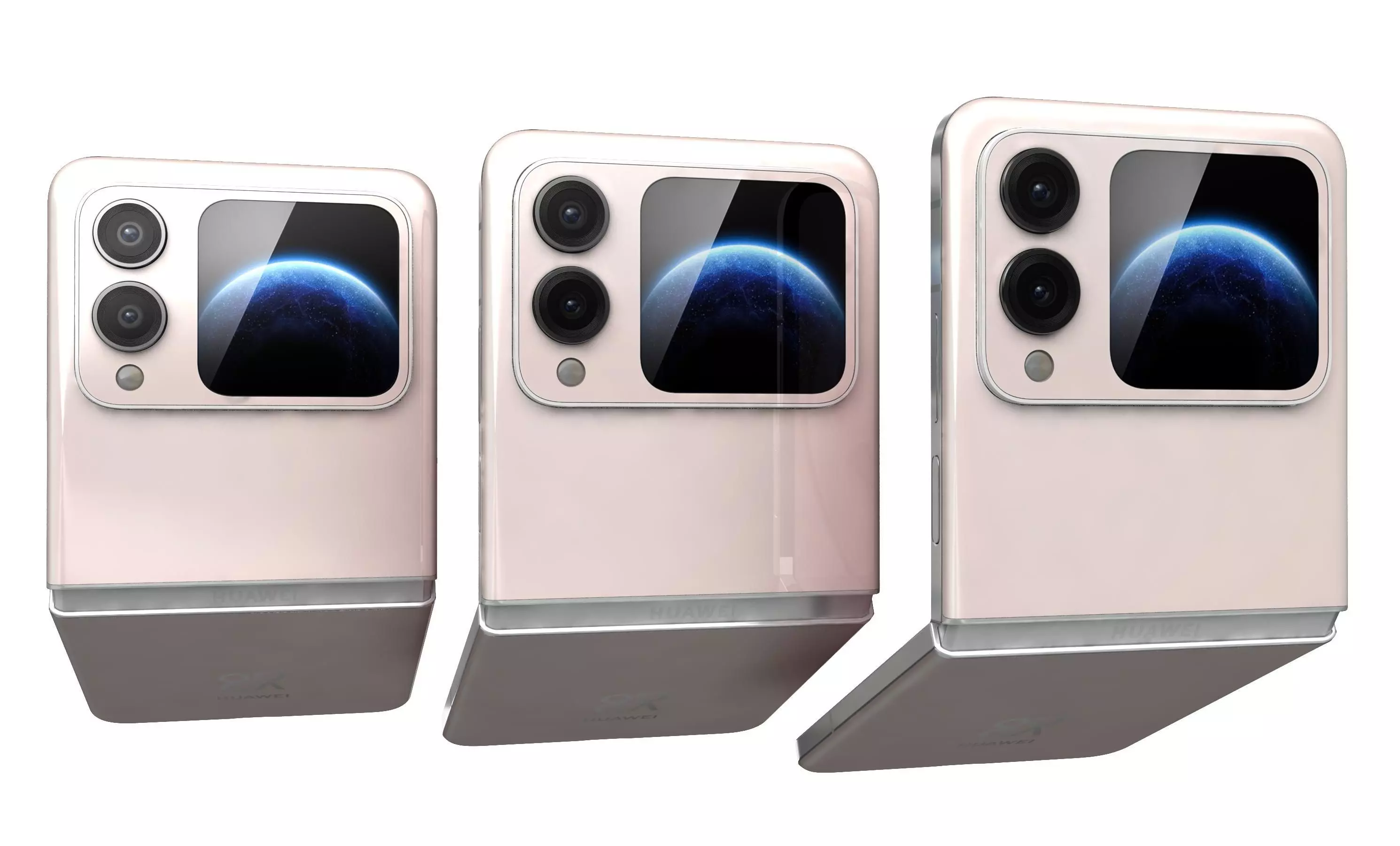 Huawei Nova Flip S All Colors 3D model_42