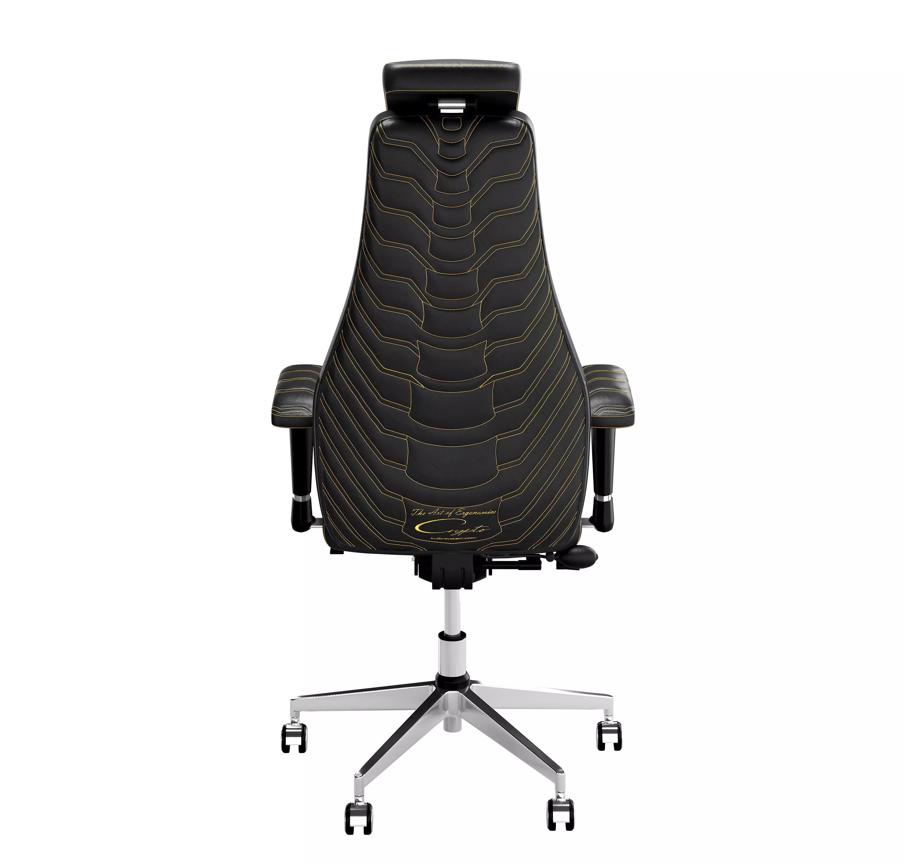 Armchair Crypto by KULIK SYSTEM 3D model_4