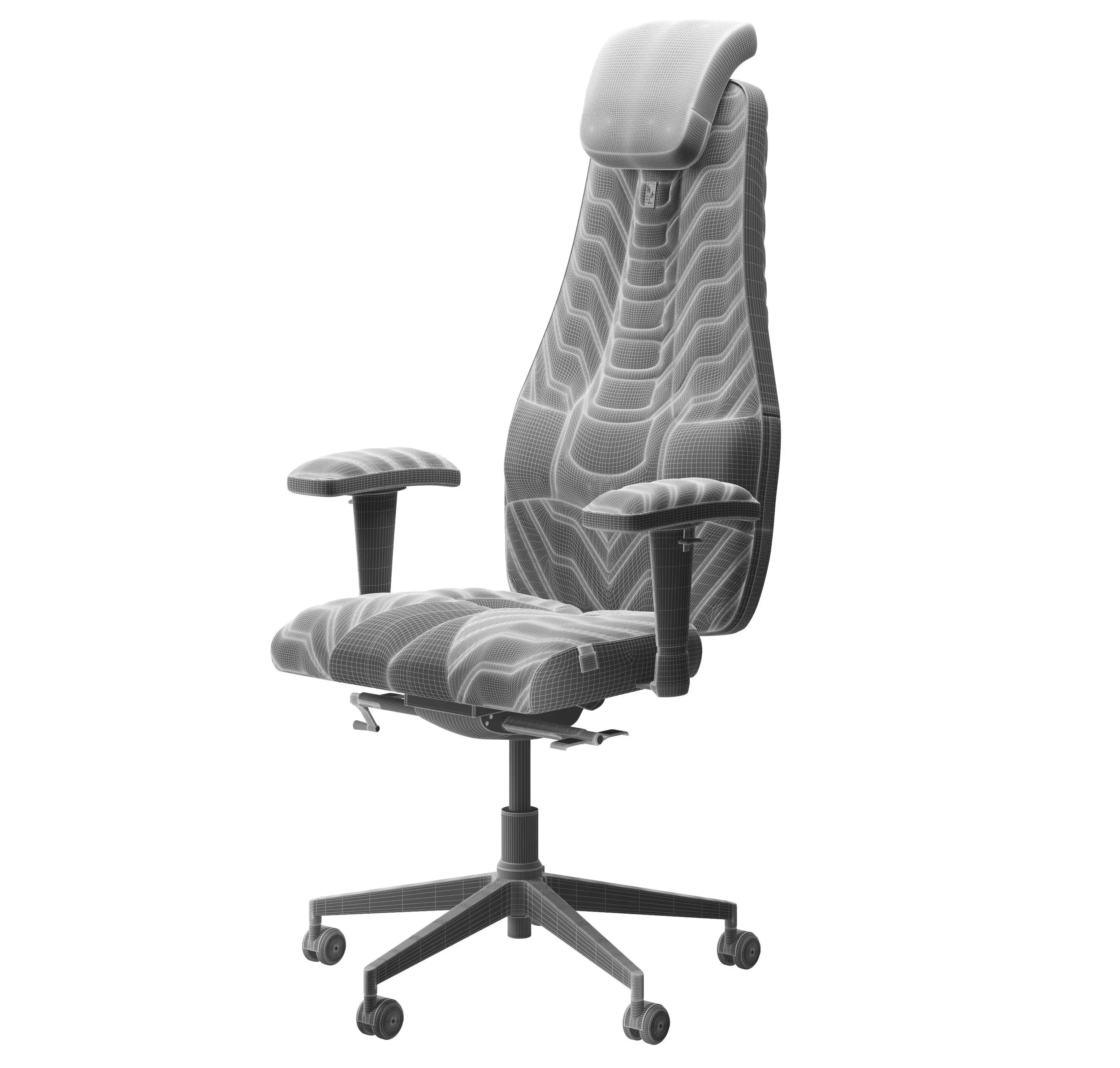 Armchair Crypto by KULIK SYSTEM 3D model_6