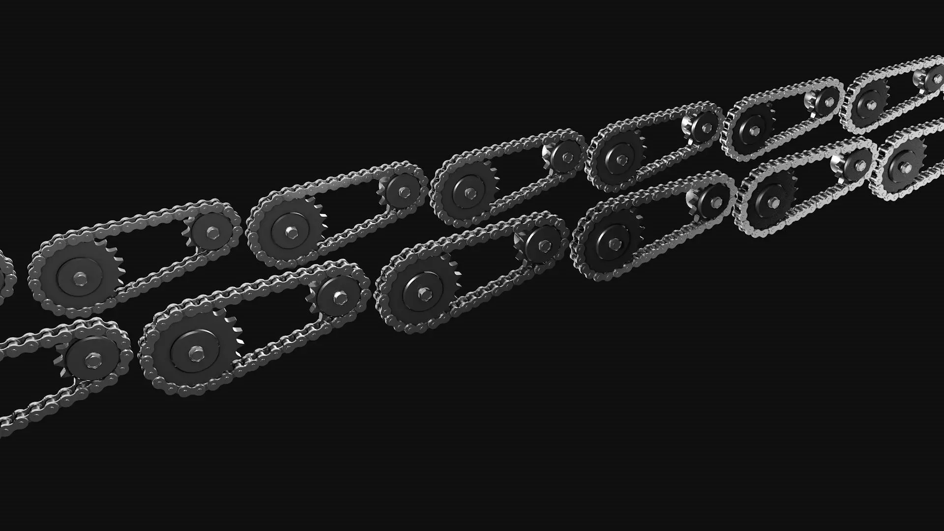 Drive chain gear 3D model_3