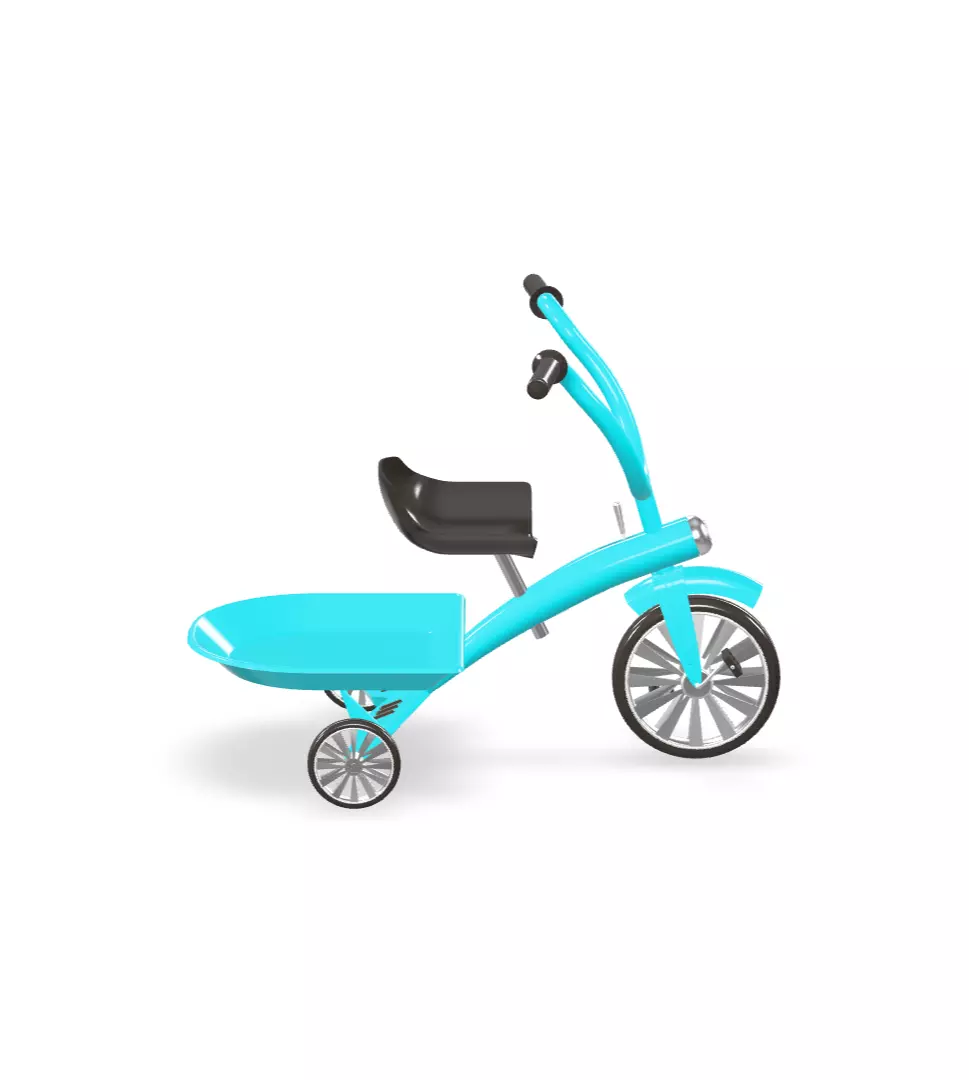 Baby cycle 3D print model