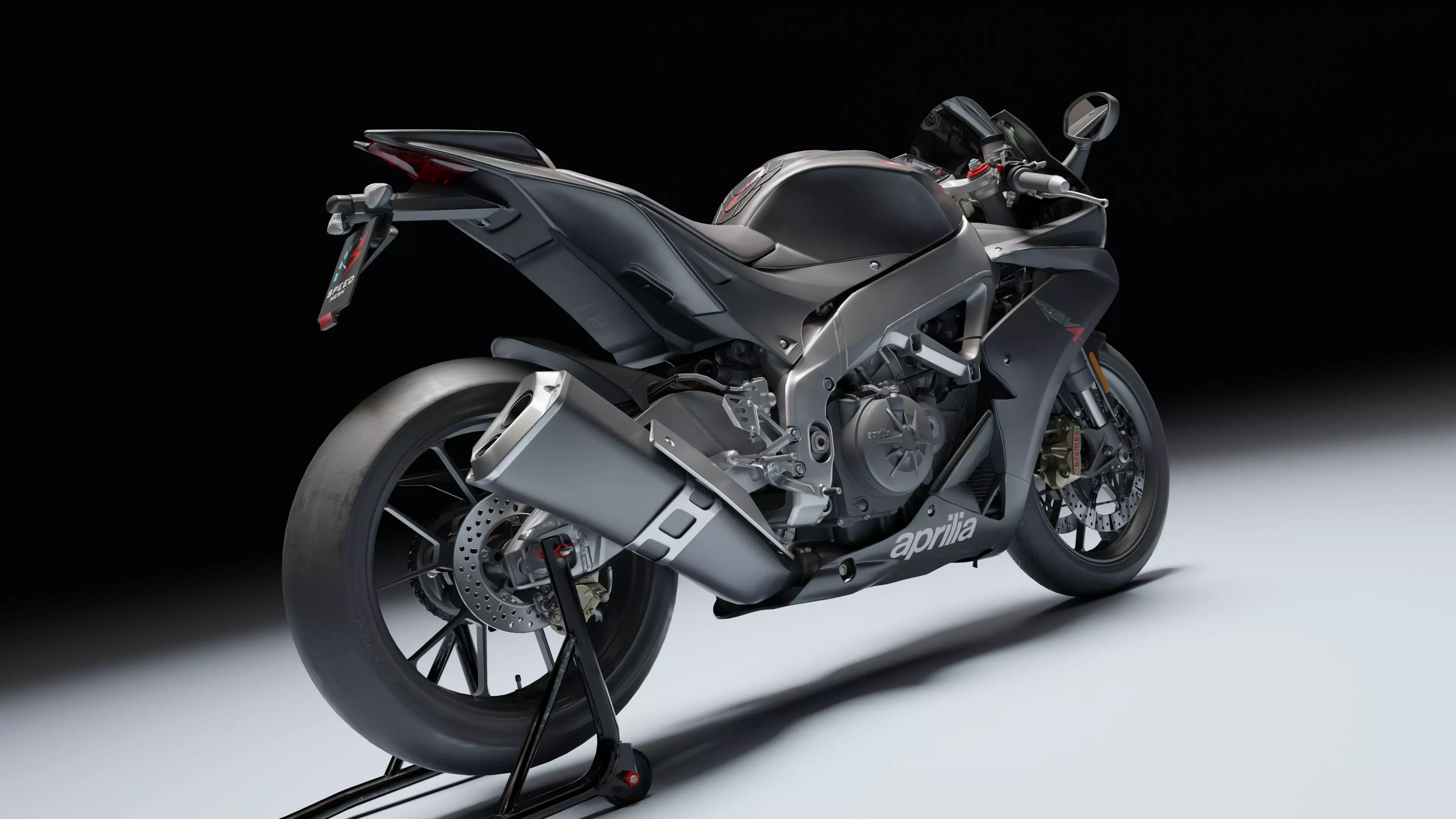 Aprilia RSV4 R 2010 Low-poly 3D model_13