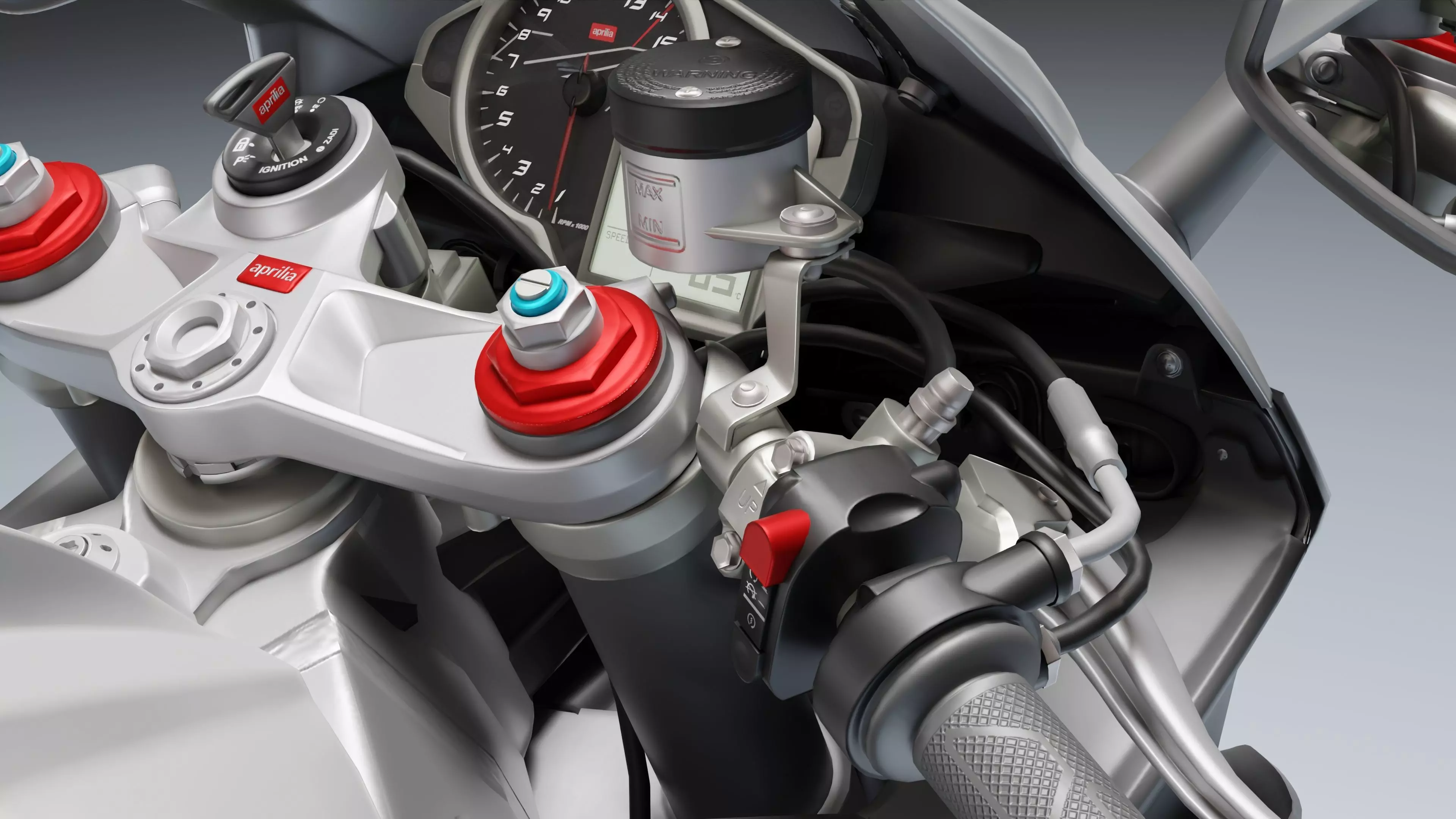 Aprilia RSV4 R 2010 Low-poly 3D model_16