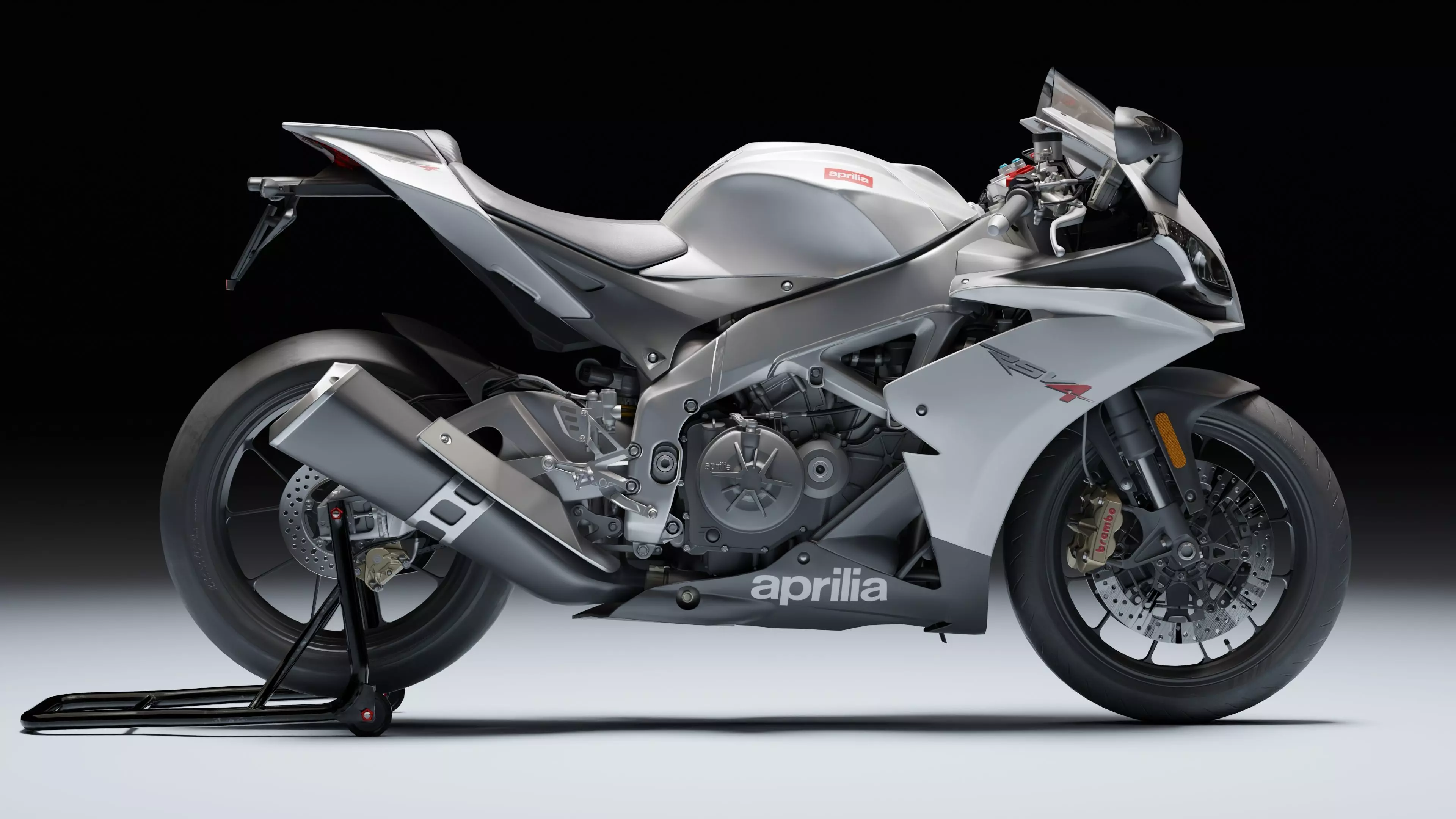 Aprilia RSV4 R 2010 Low-poly 3D model_4