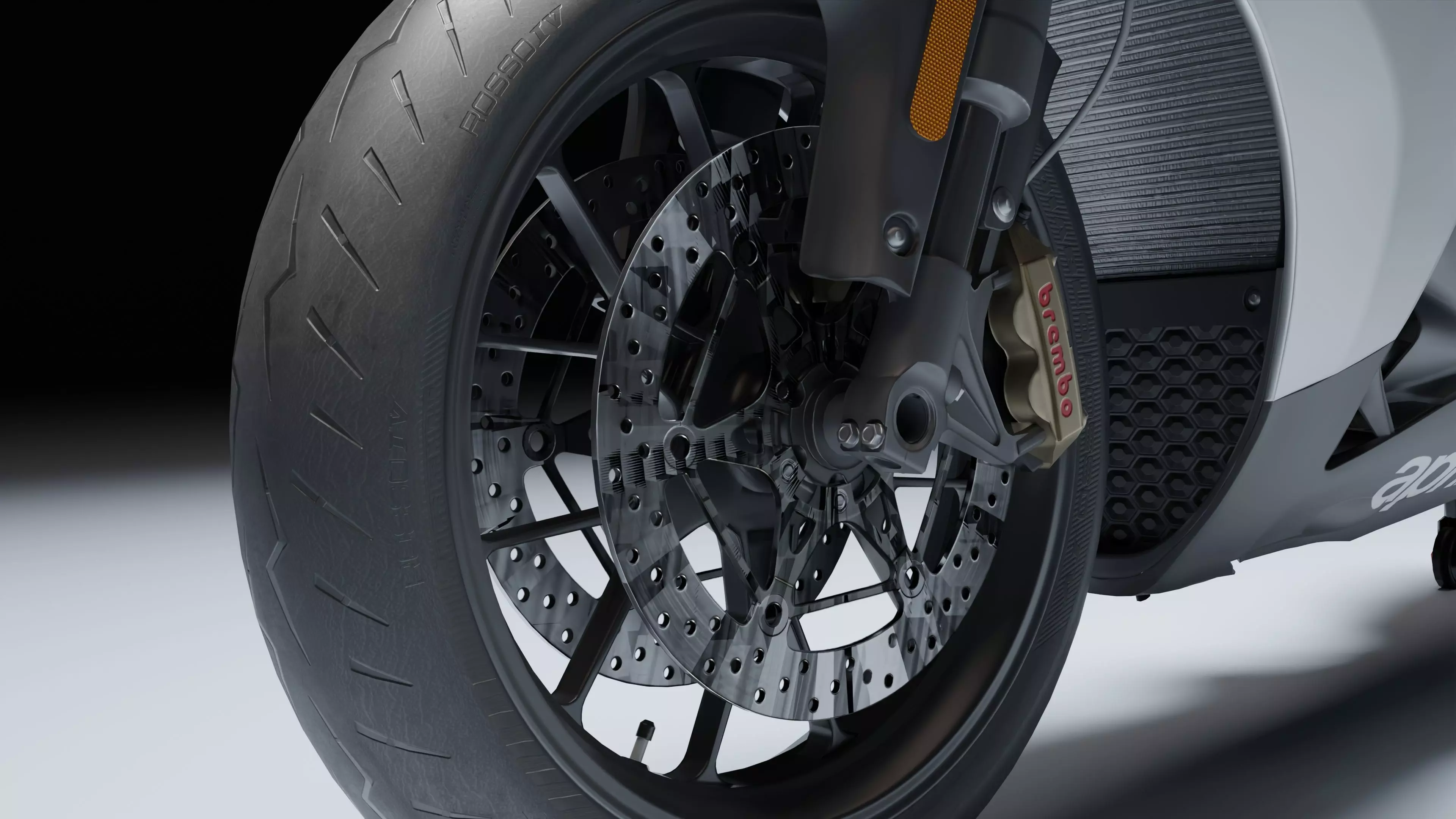 Aprilia RSV4 R 2010 Low-poly 3D model_21