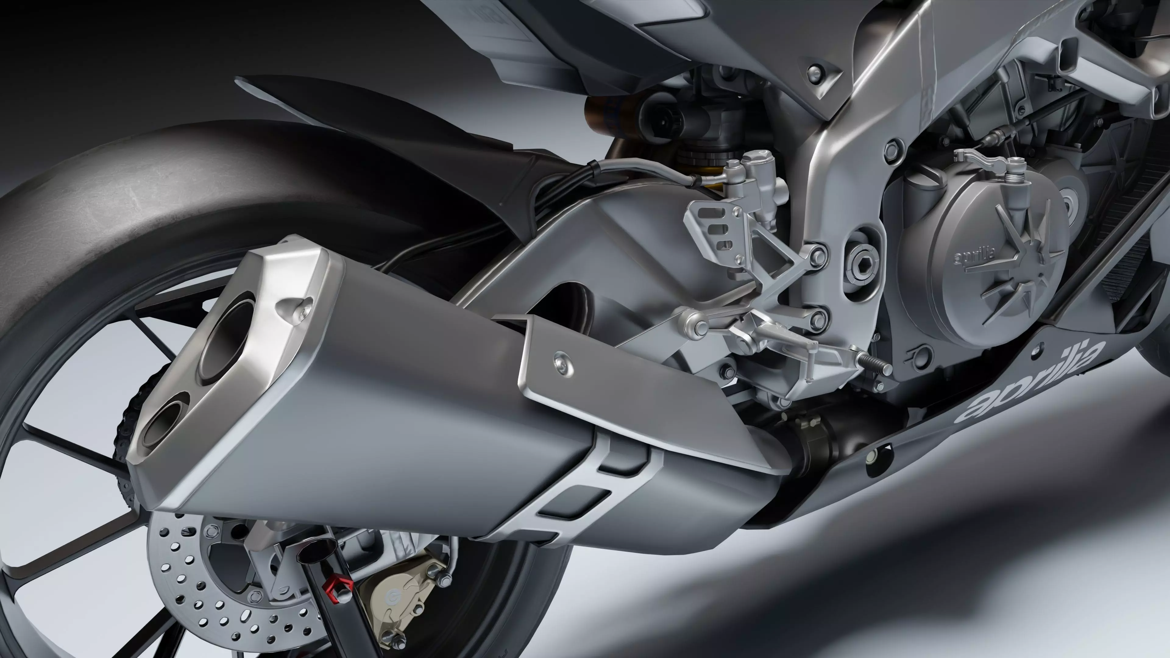 Aprilia RSV4 R 2010 Low-poly 3D model_24