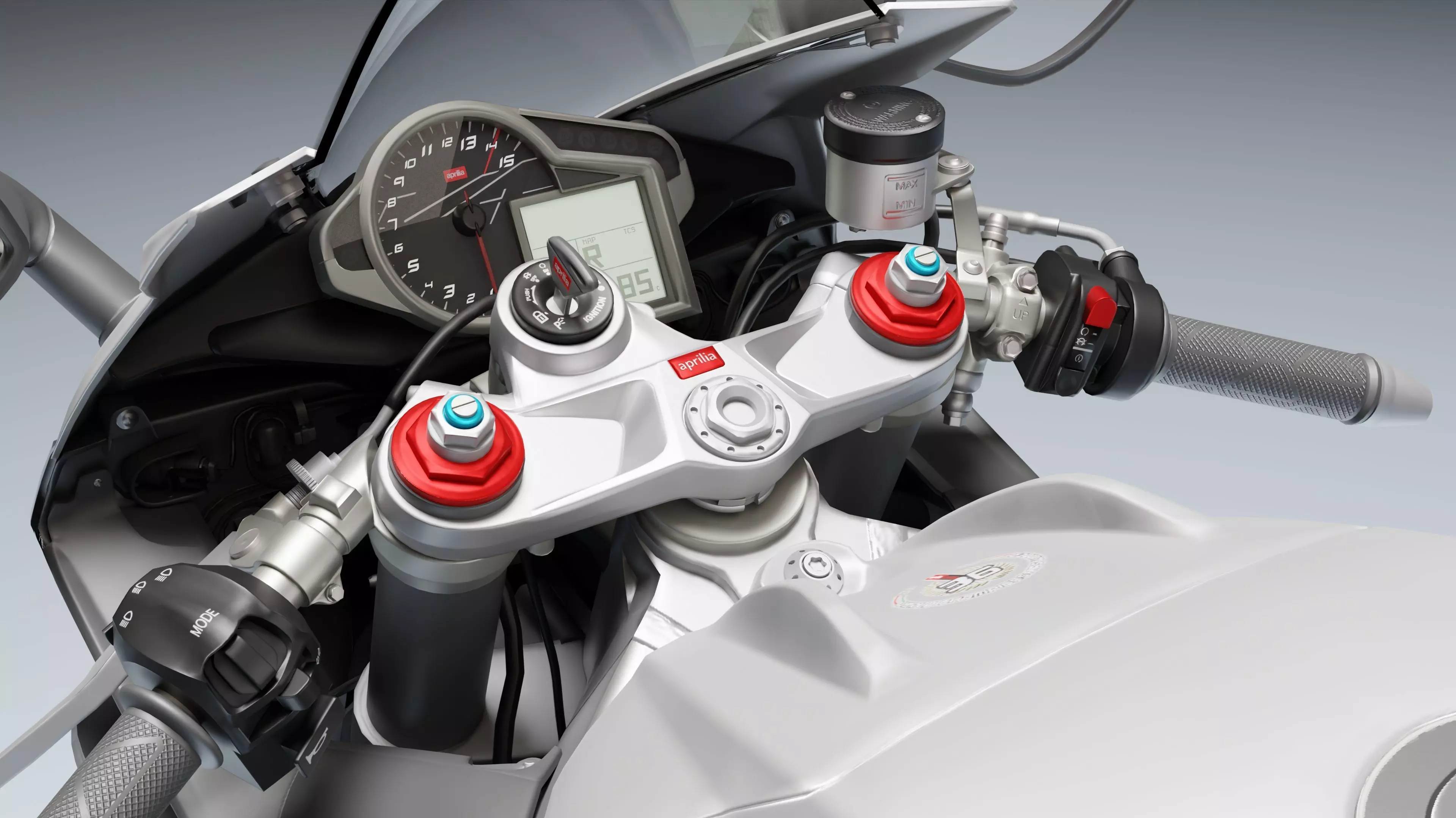 Aprilia RSV4 R 2010 Low-poly 3D model_17