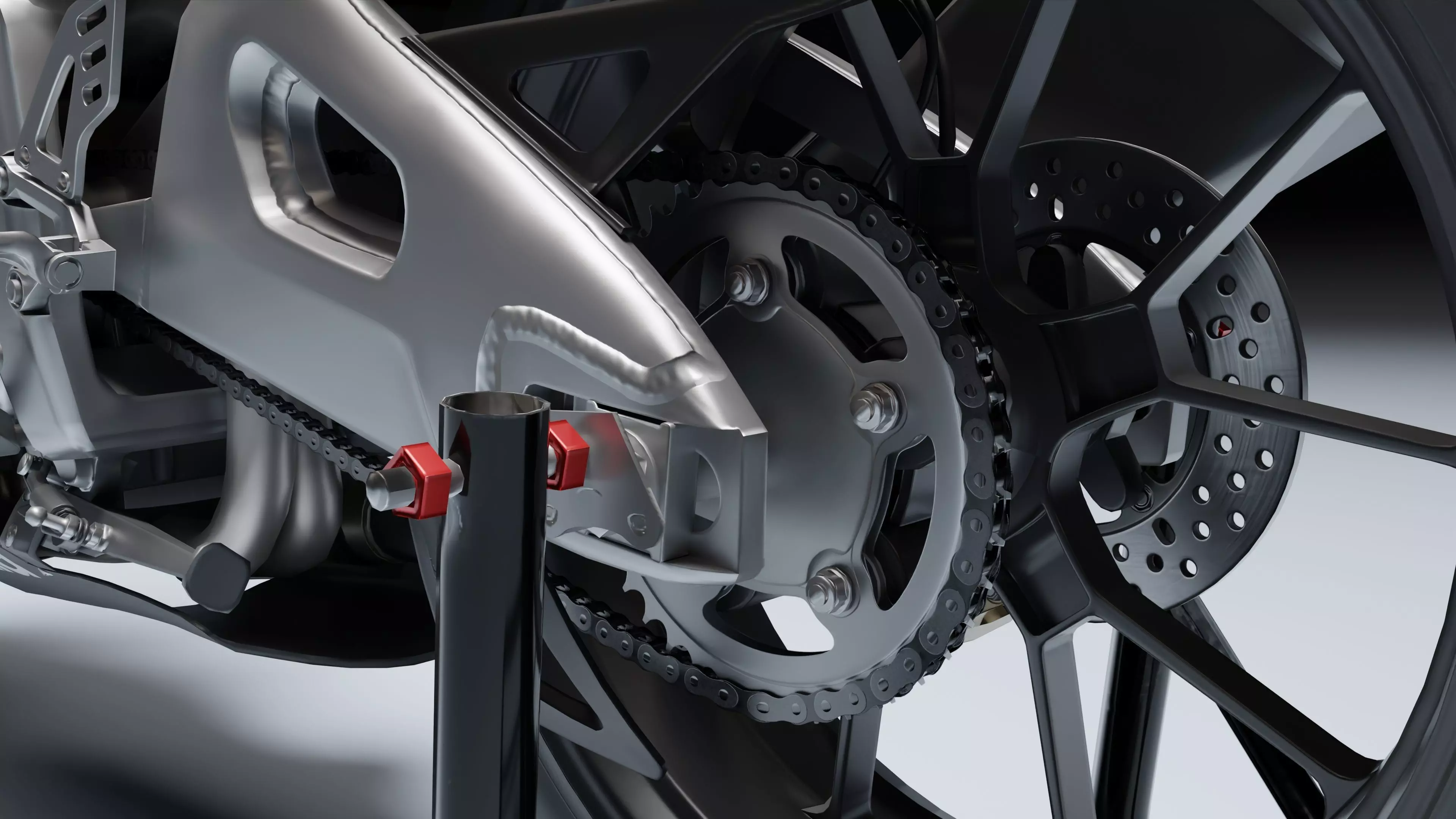 Aprilia RSV4 R 2010 Low-poly 3D model_20