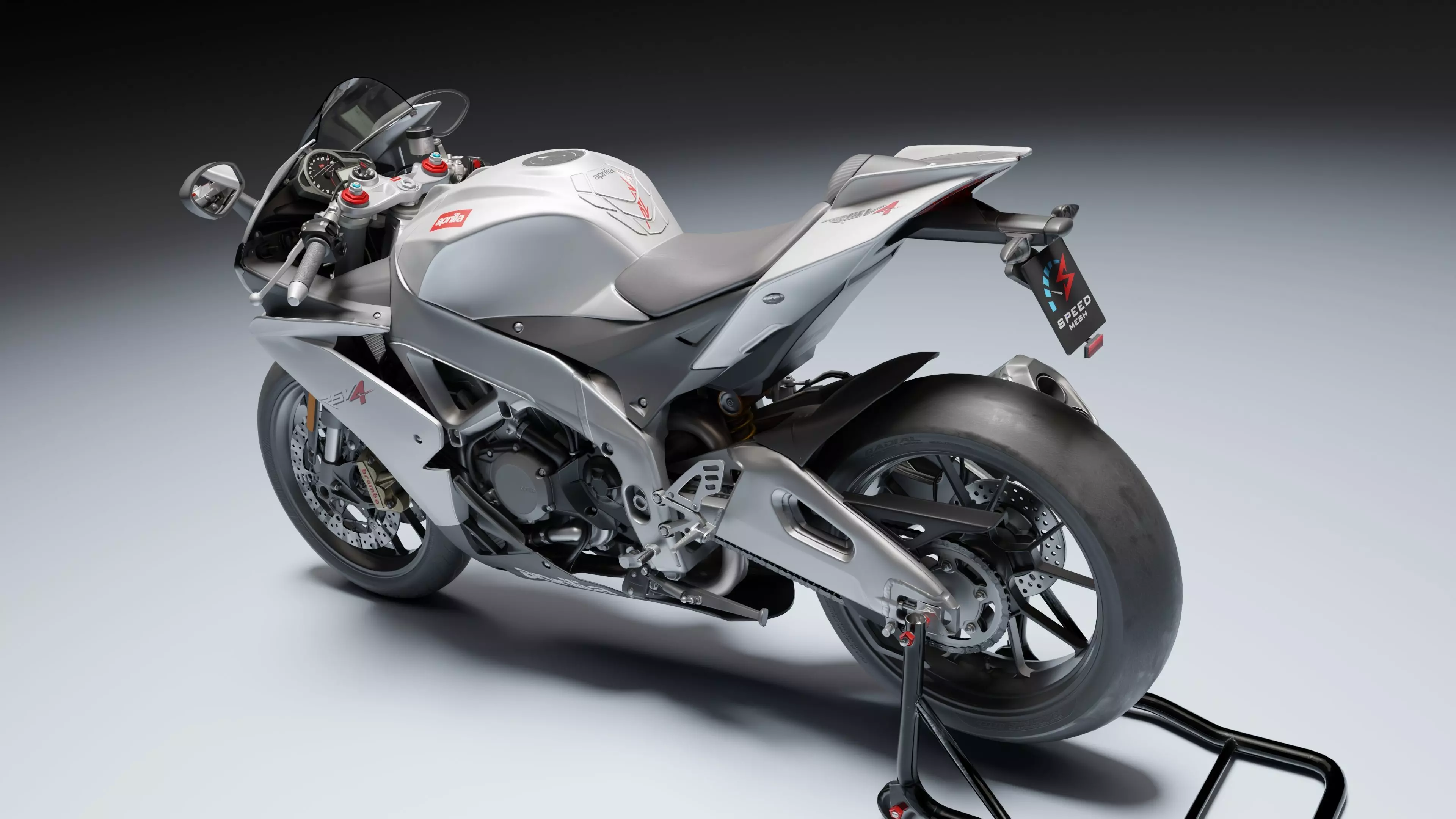 Aprilia RSV4 R 2010 Low-poly 3D model_6