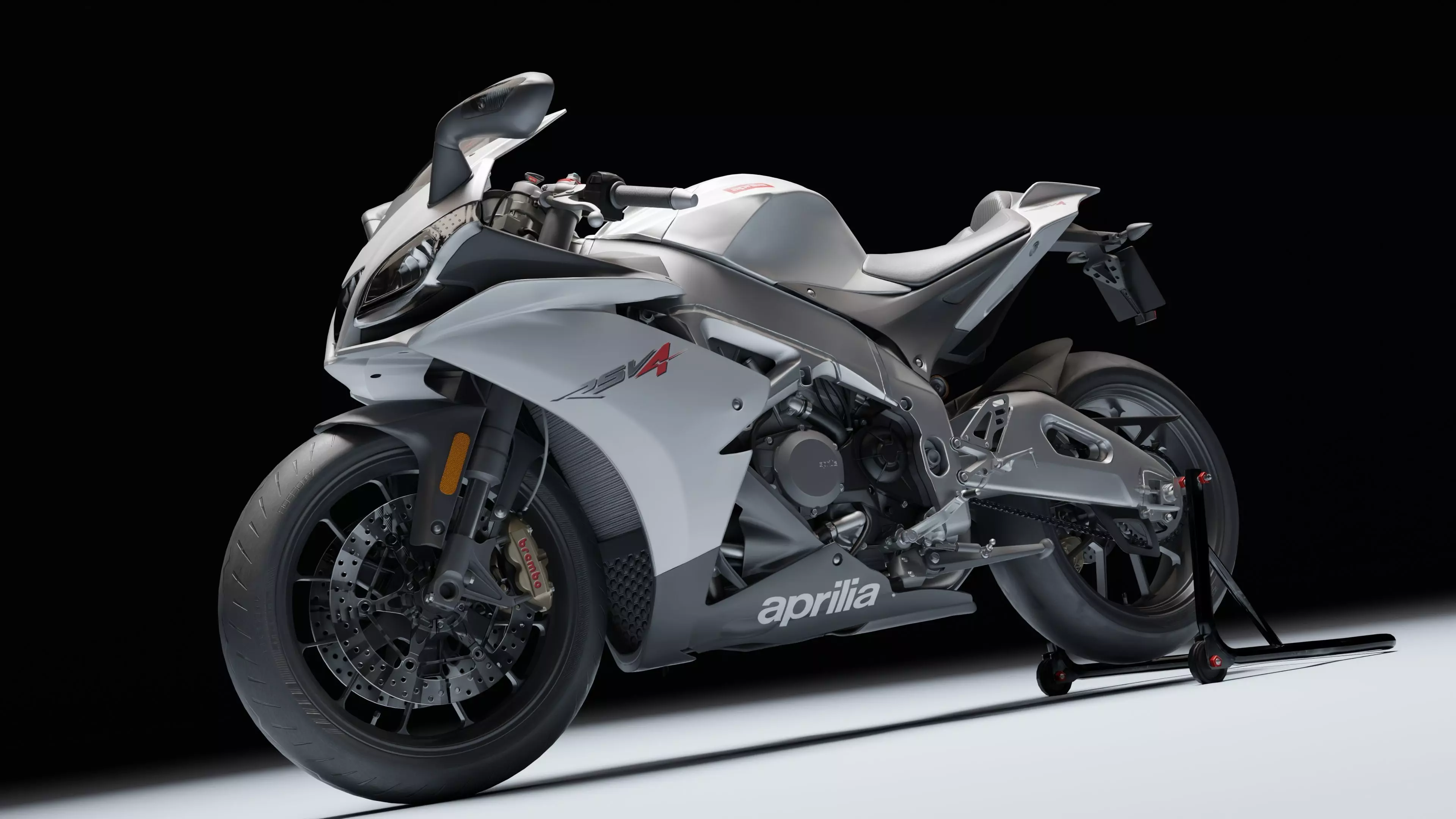 Aprilia RSV4 R 2010 Low-poly 3D model_26