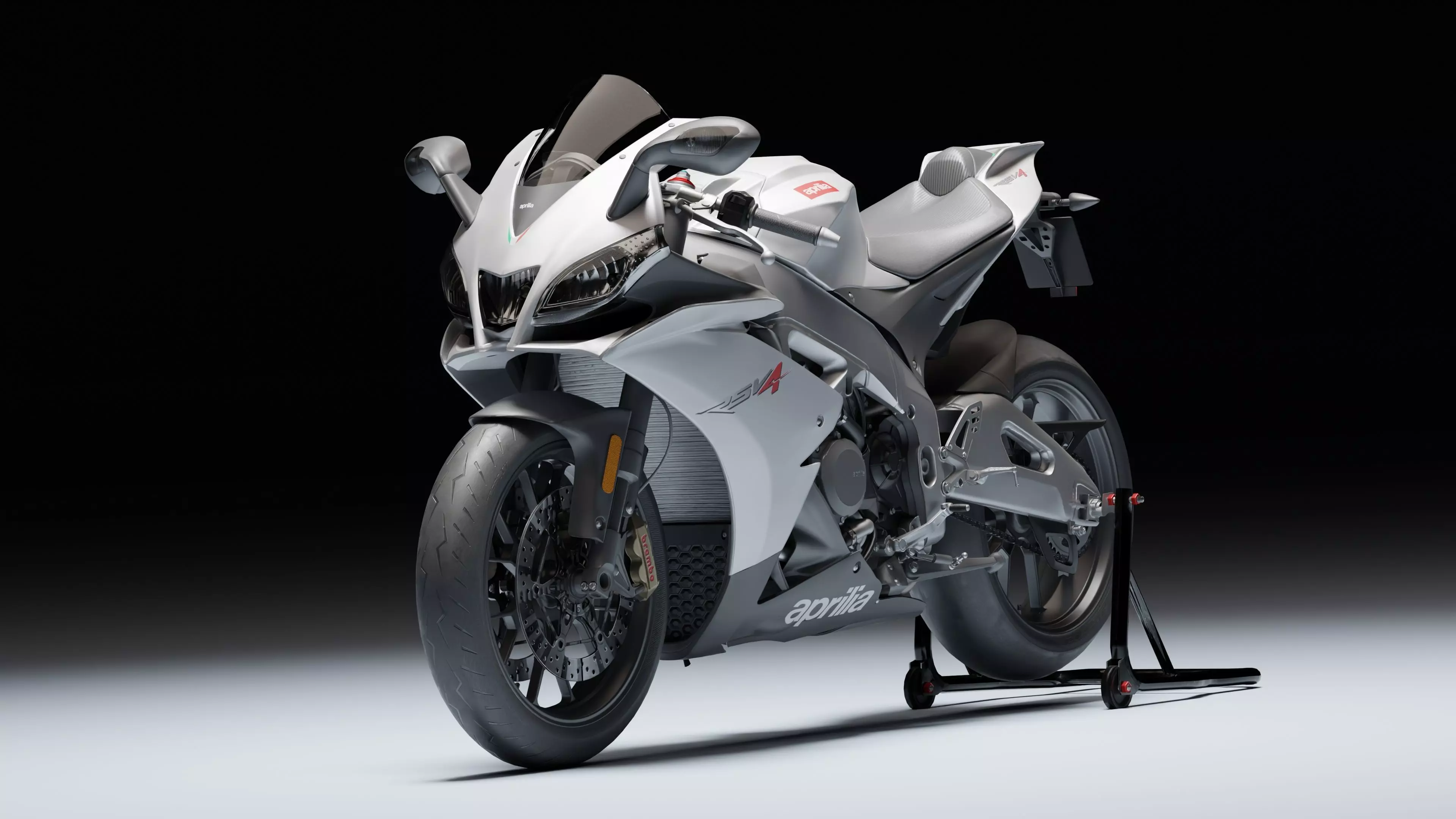 Aprilia RSV4 R 2010 Low-poly 3D model_8