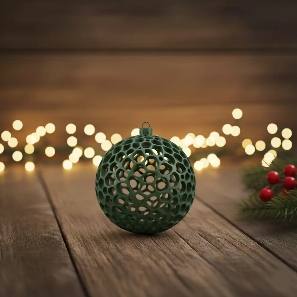 Christmas ornament 3D print model_0