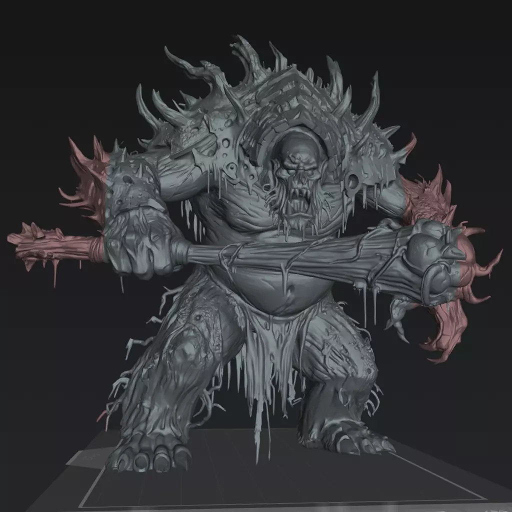 Bog Root Mauler Monster Beast - The Eightpints The Mire Free 3D print model