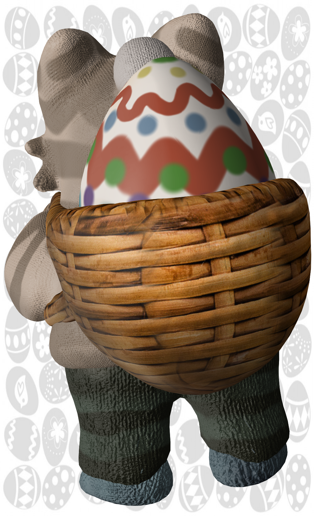 Easter Bunny 3D print model_4