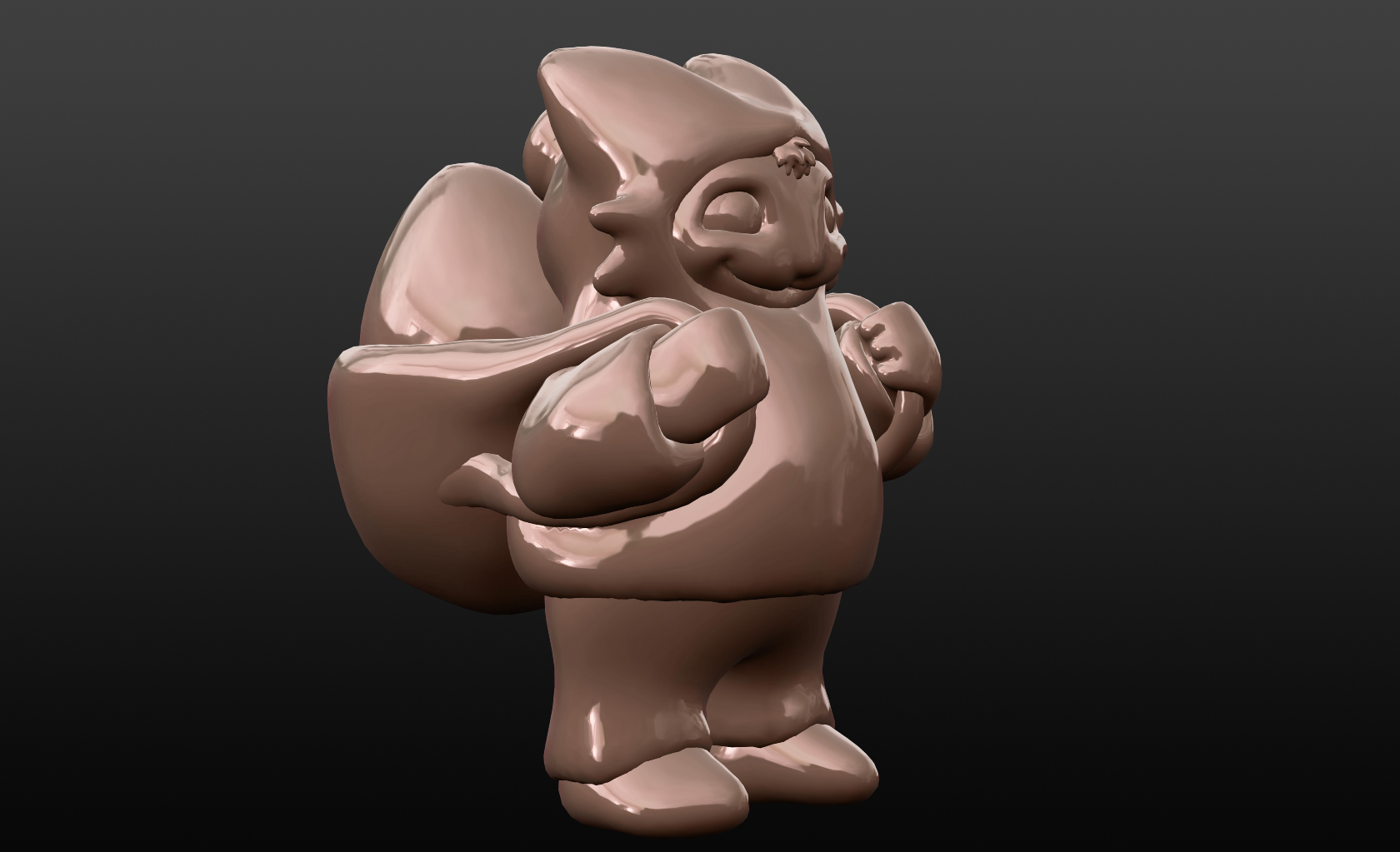 Easter Bunny 3D print model_9