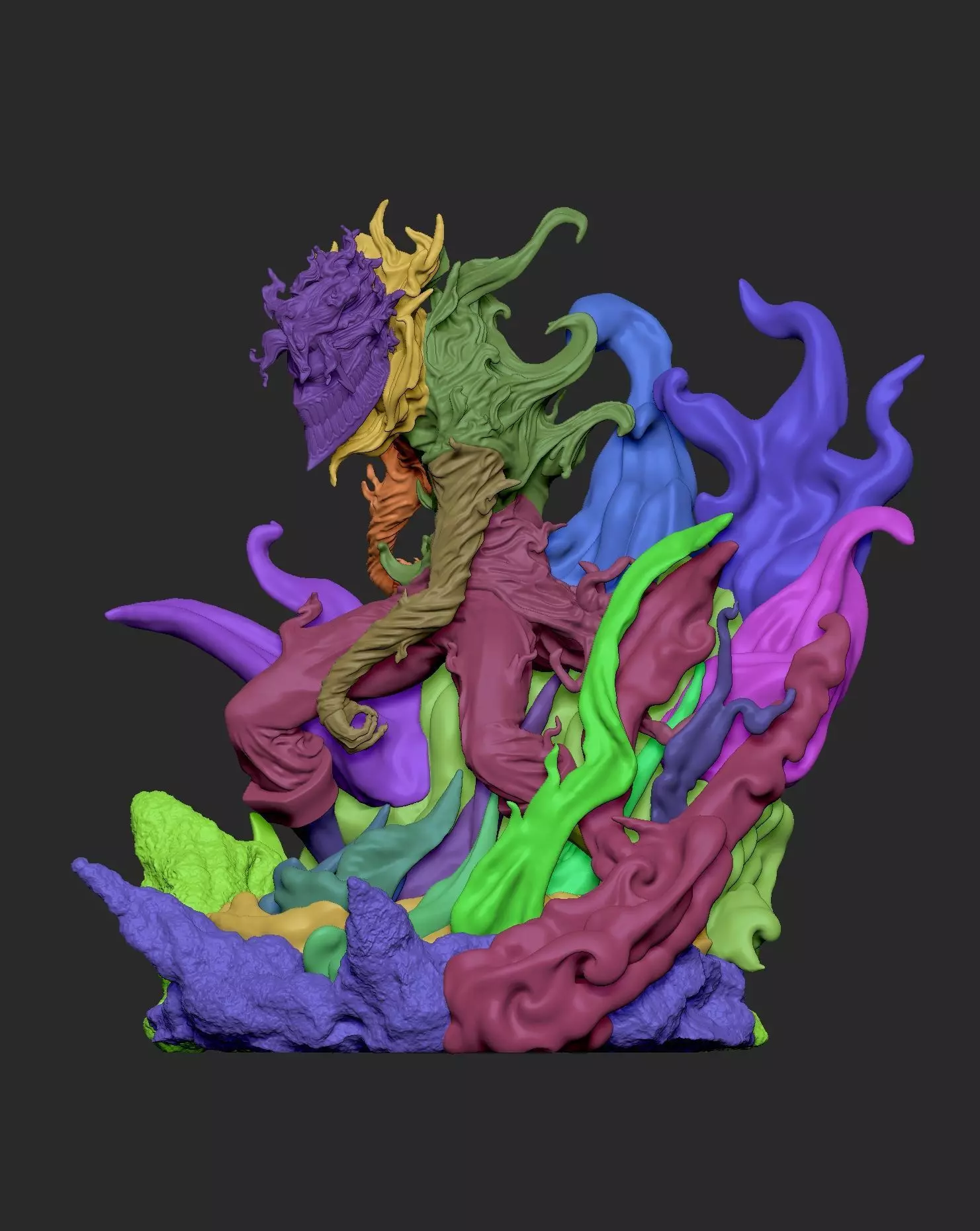 Okarun Sculpture 3D print model_7