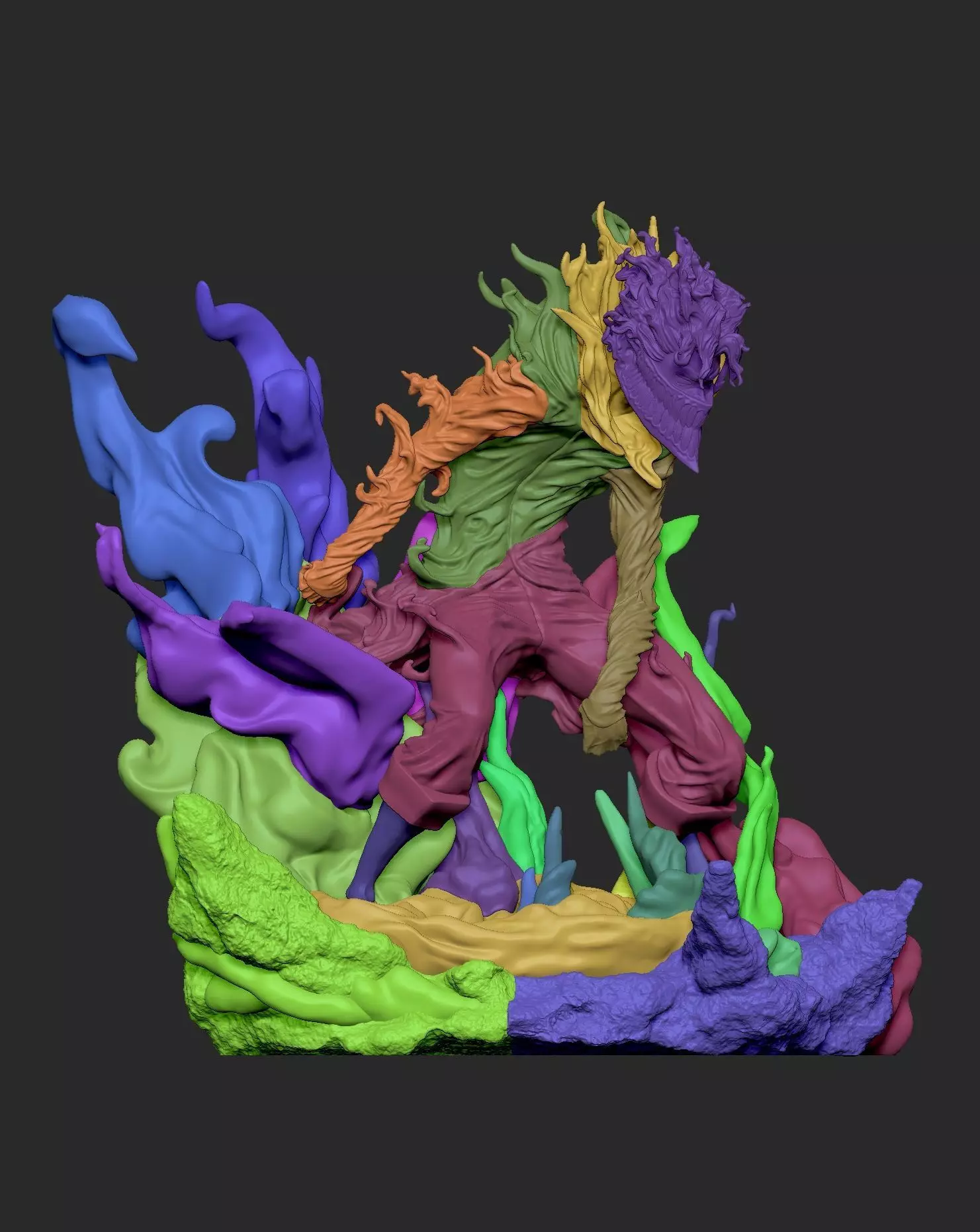 Okarun Sculpture 3D print model_8