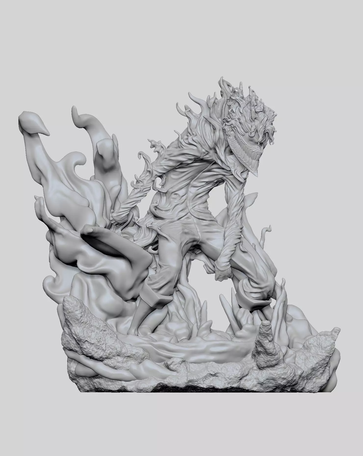 Okarun Sculpture 3D print model_2