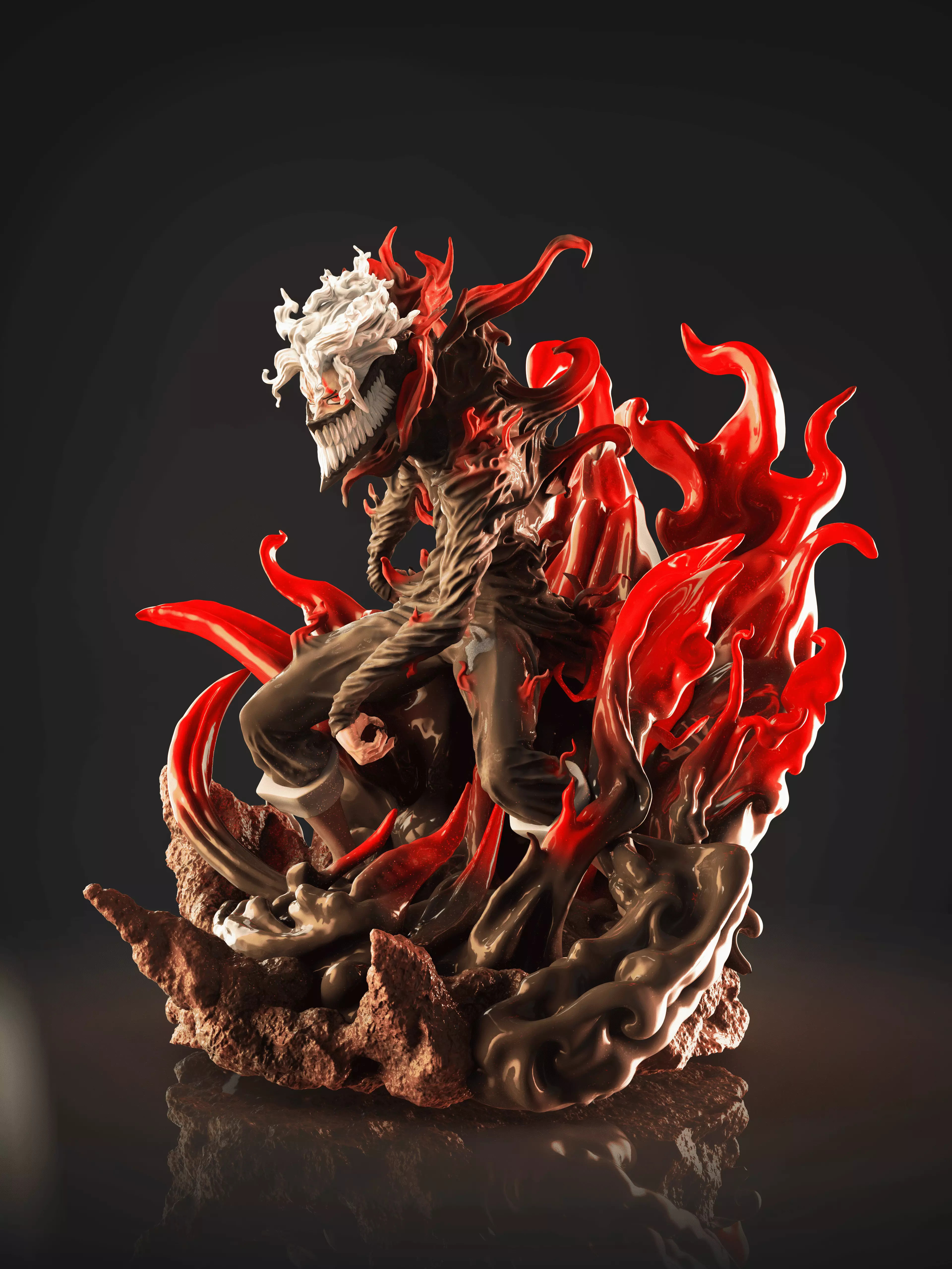 Okarun Sculpture 3D print model_0