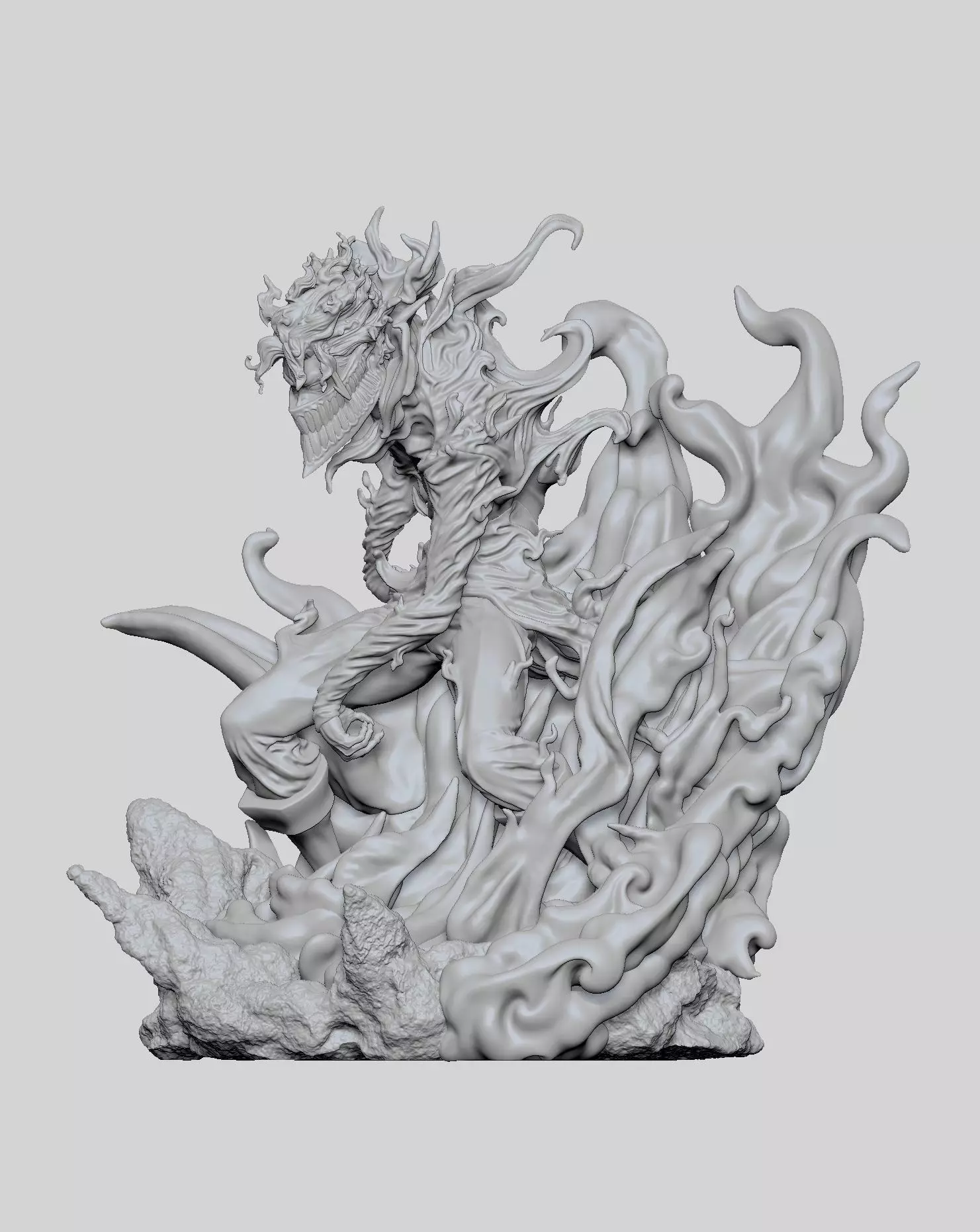 Okarun Sculpture 3D print model_1