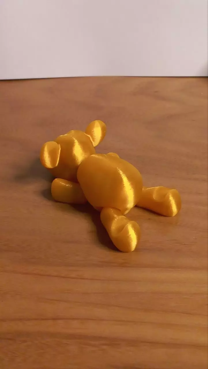 Flexi monkey cell phone stand PRINTINPLACE keychain a01 3D print model_4