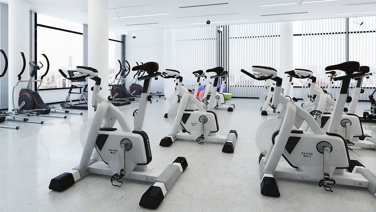 Archmodels vol 169 - gym equipment  3D model_1