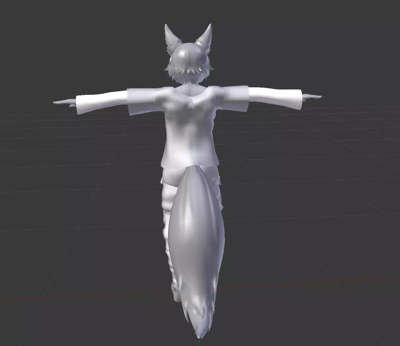 White 3D model_3