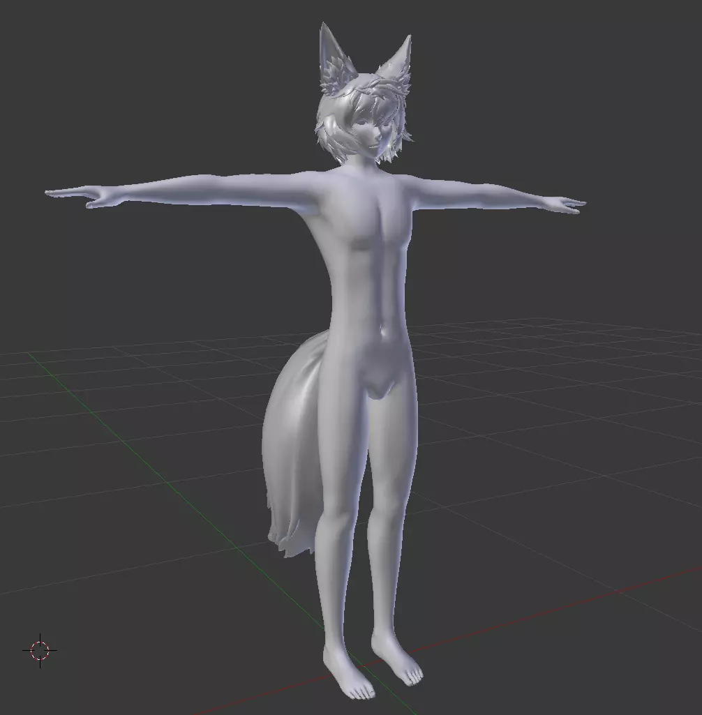 White 3D model_5