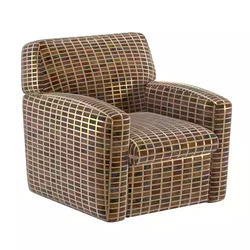 Retro Armchair 3D model