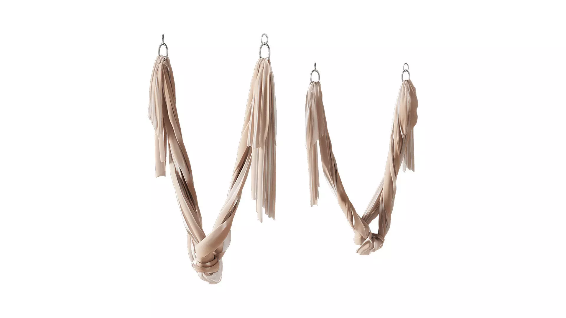 Pilates and yoga 3 airhammocks 3D model_1