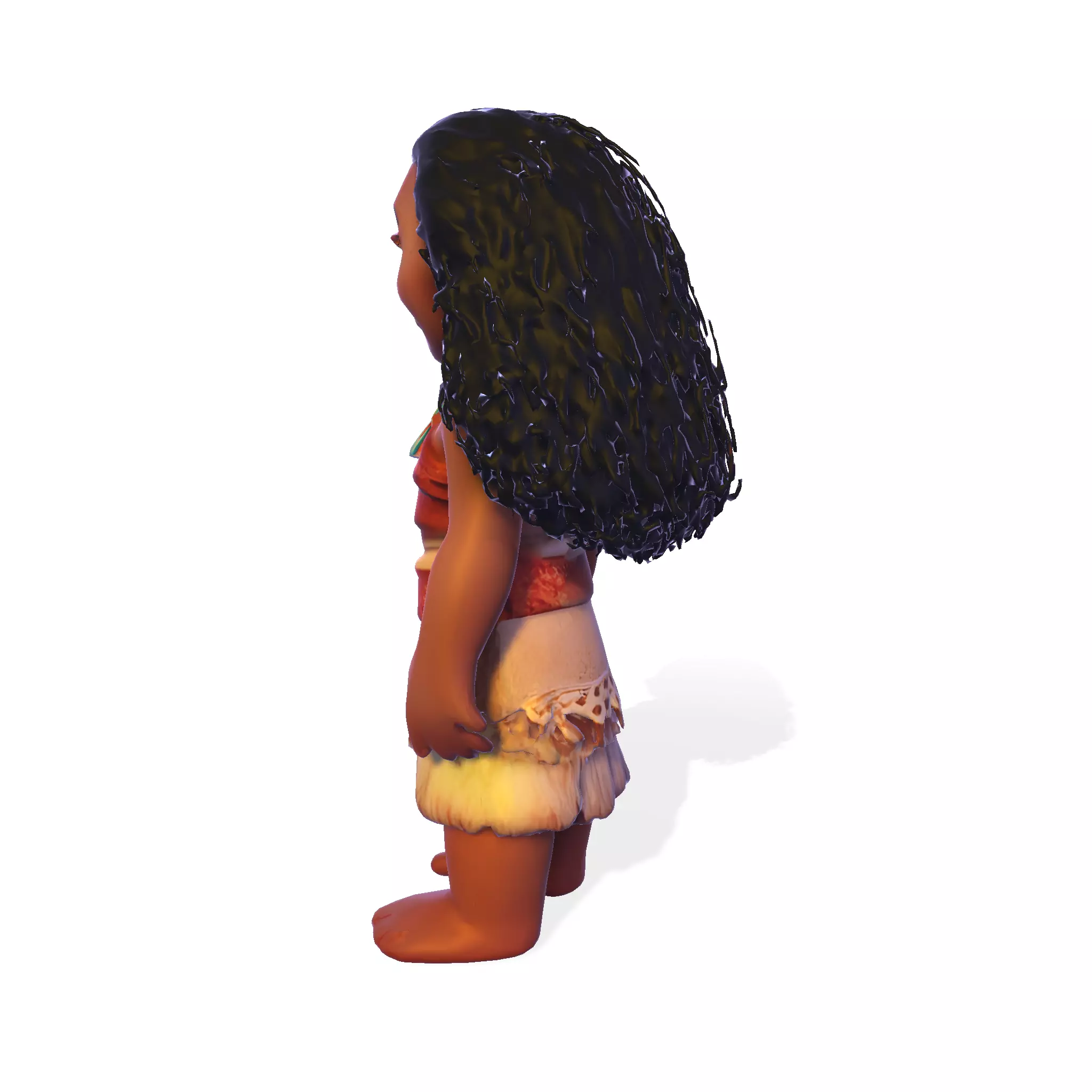 Moana 3D Printable Figurine for Fan Collections 3D print model_3