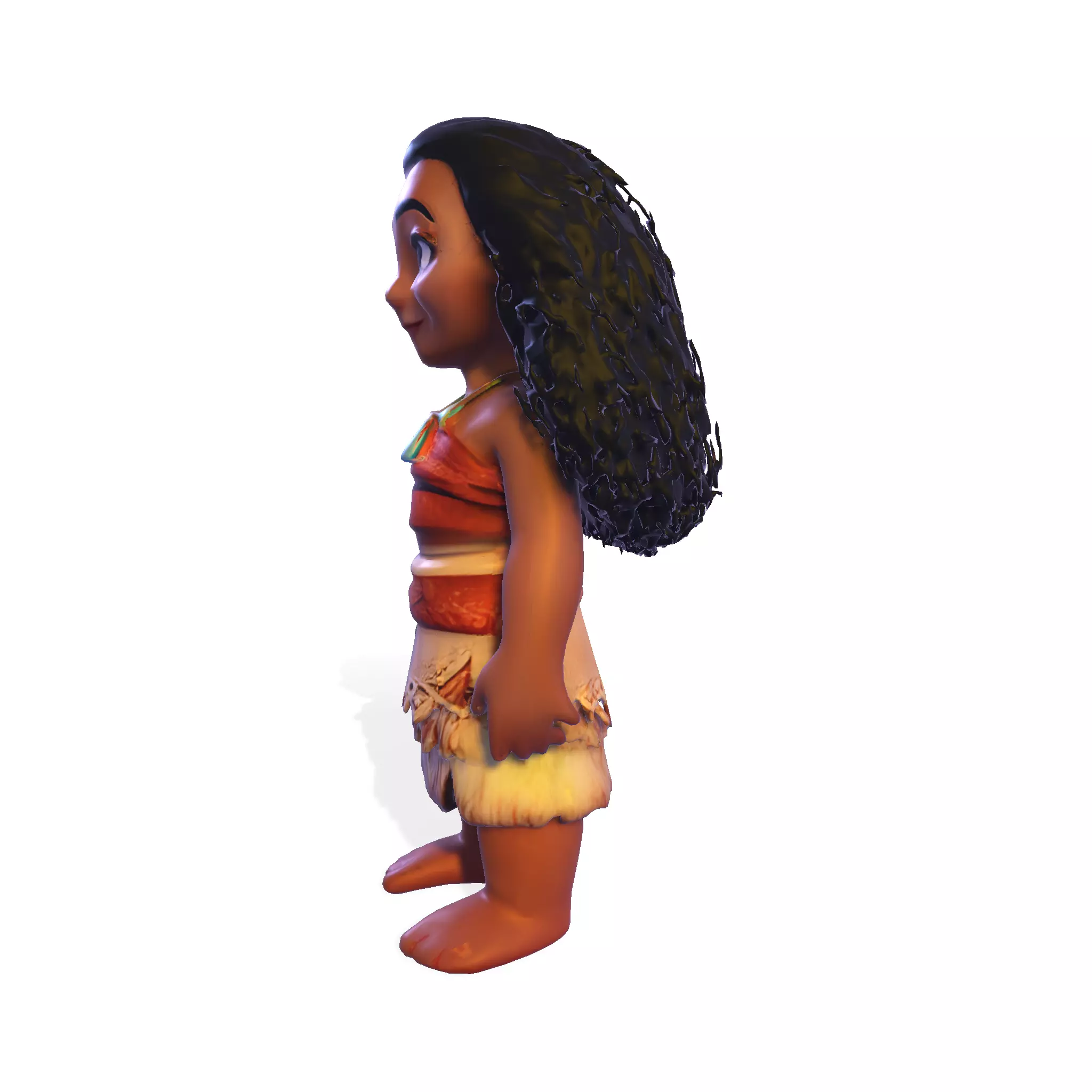 Moana 3D Printable Figurine for Fan Collections 3D print model_2