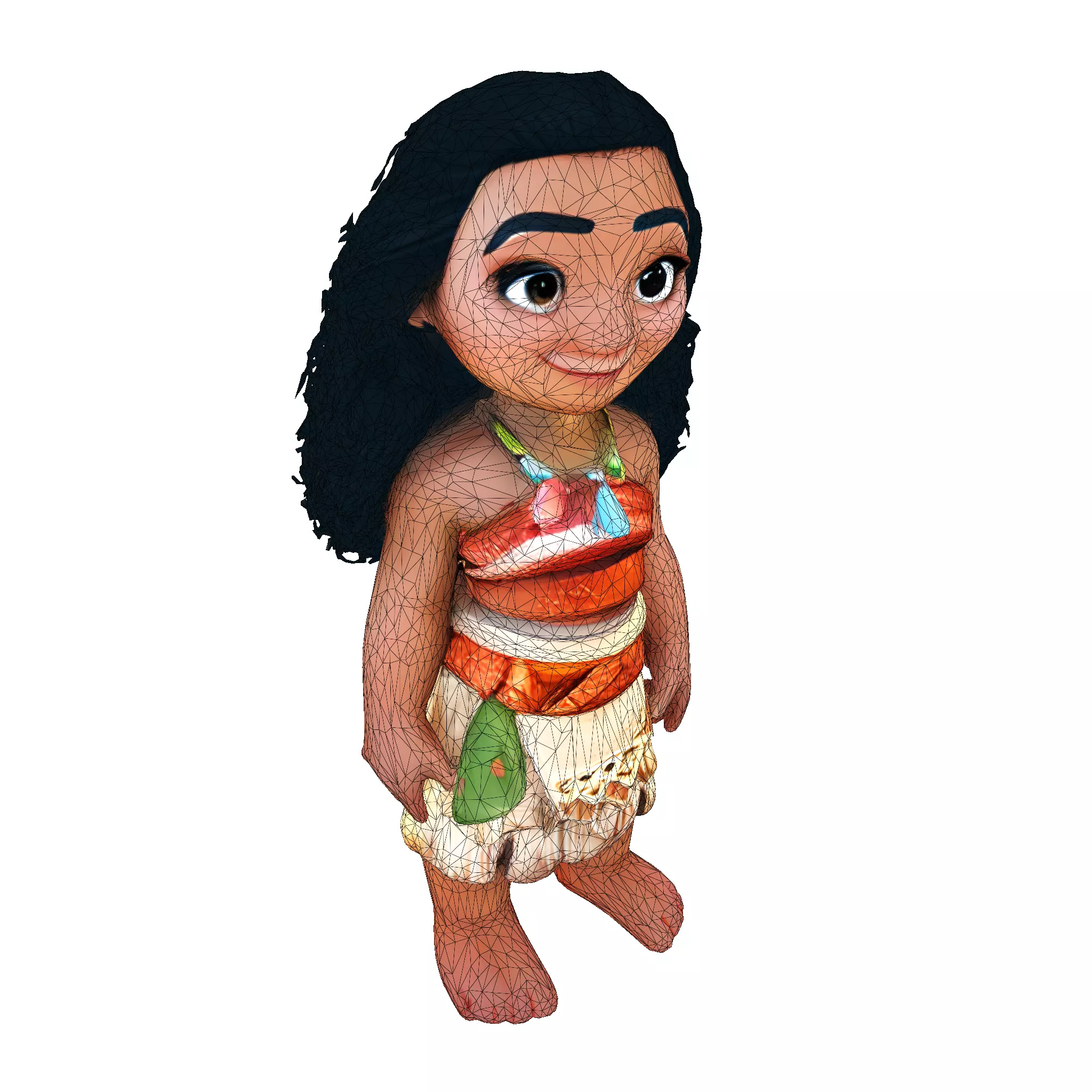 Moana 3D Printable Figurine for Fan Collections 3D print model_31