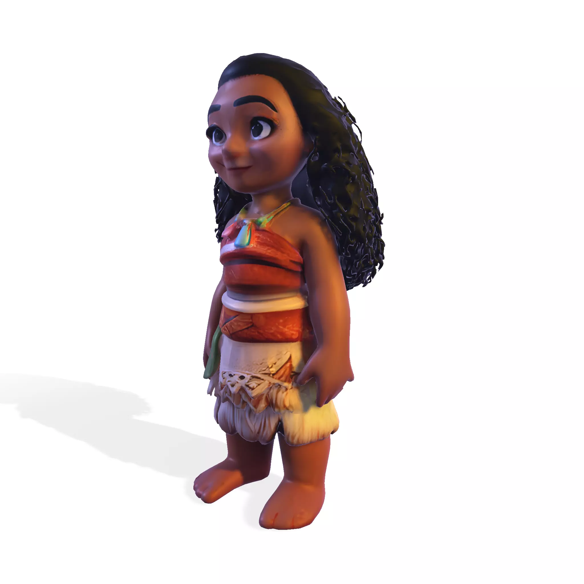 Moana 3D Printable Figurine for Fan Collections 3D print model_1