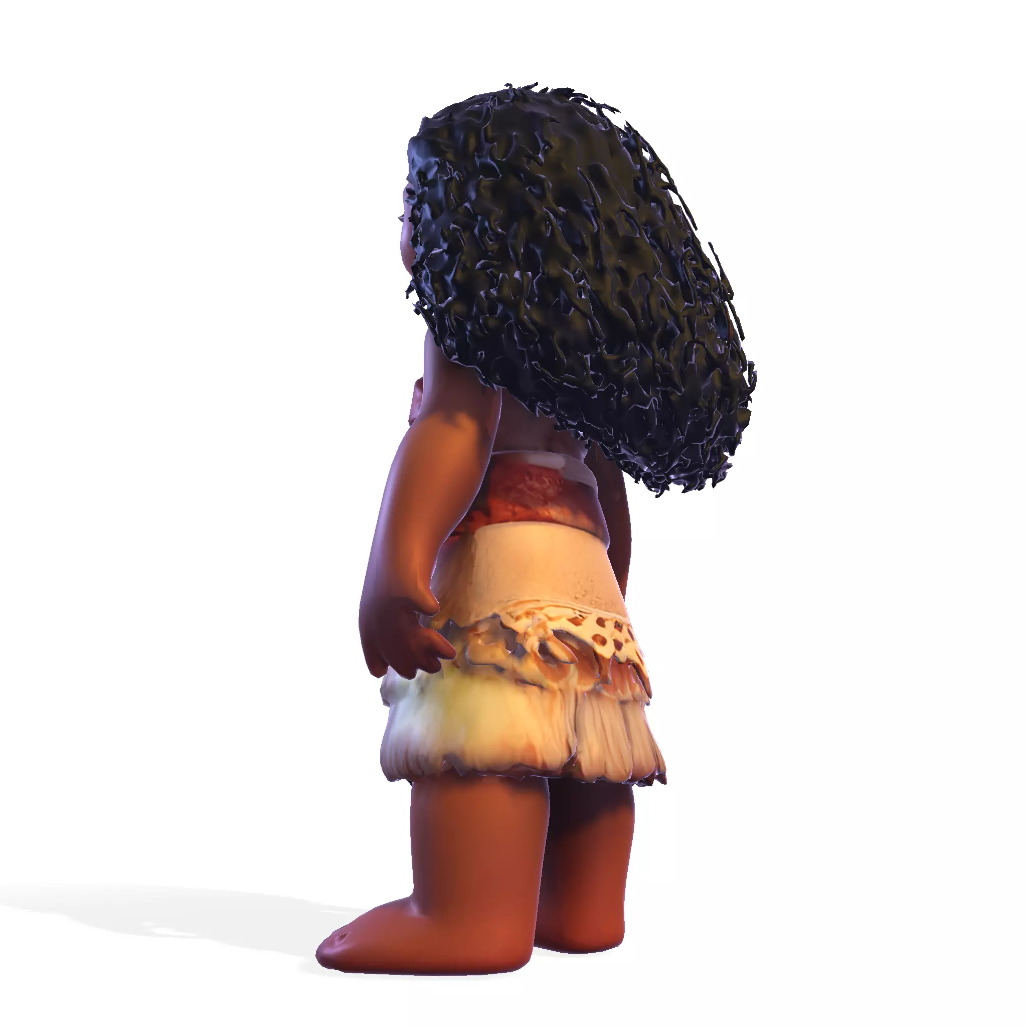 Moana 3D Printable Figurine for Fan Collections 3D print model_35