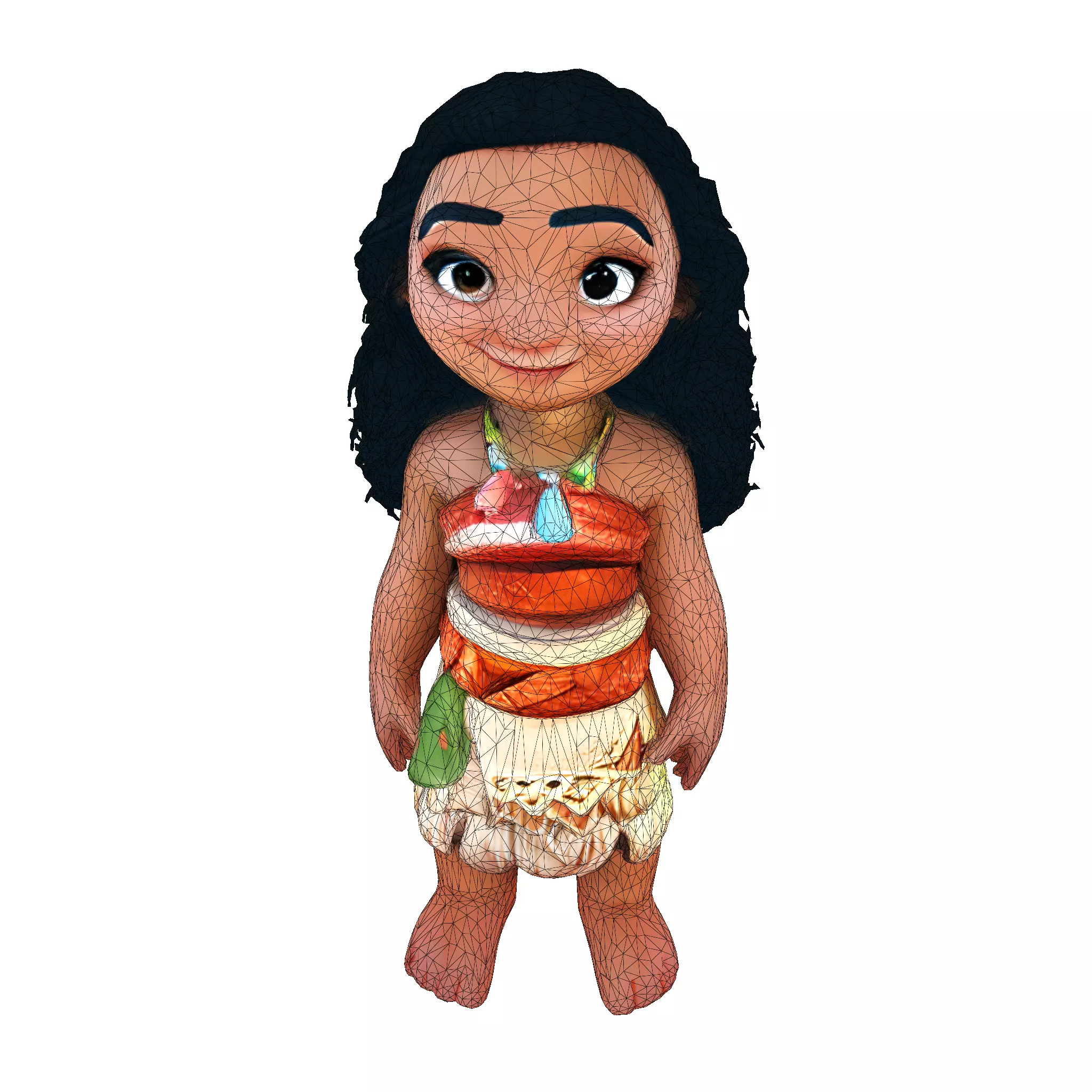 Moana 3D Printable Figurine for Fan Collections 3D print model_32