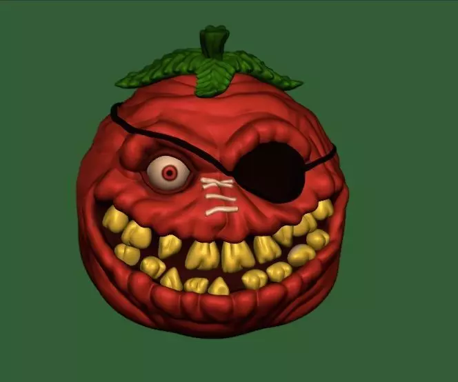 Killer Tomatoes Eat France 3D print model_0